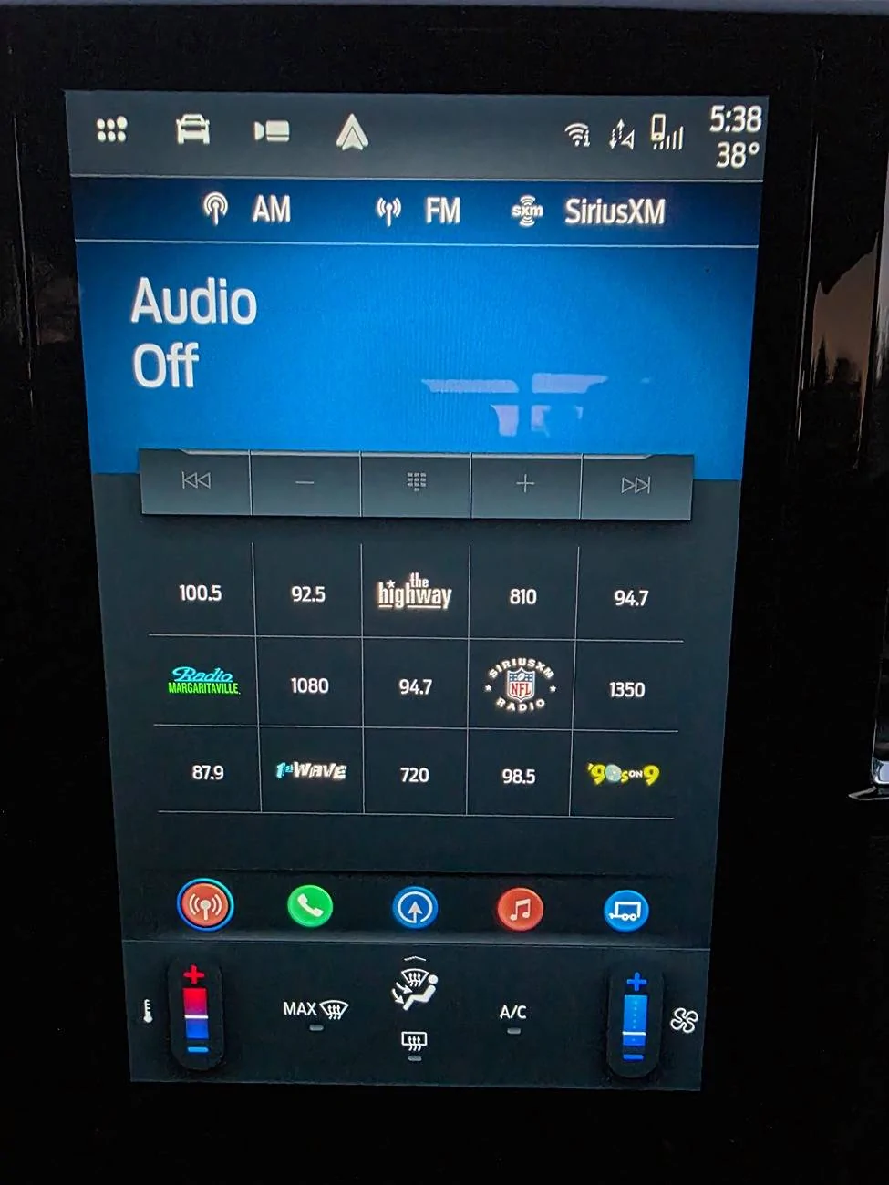 Ford Ranger Audio won't turn on 20250213_173812