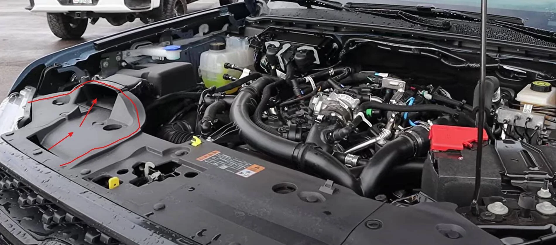 Ford Ranger 2024 and up Ranger Cold Air Intake. 1739655359349-7