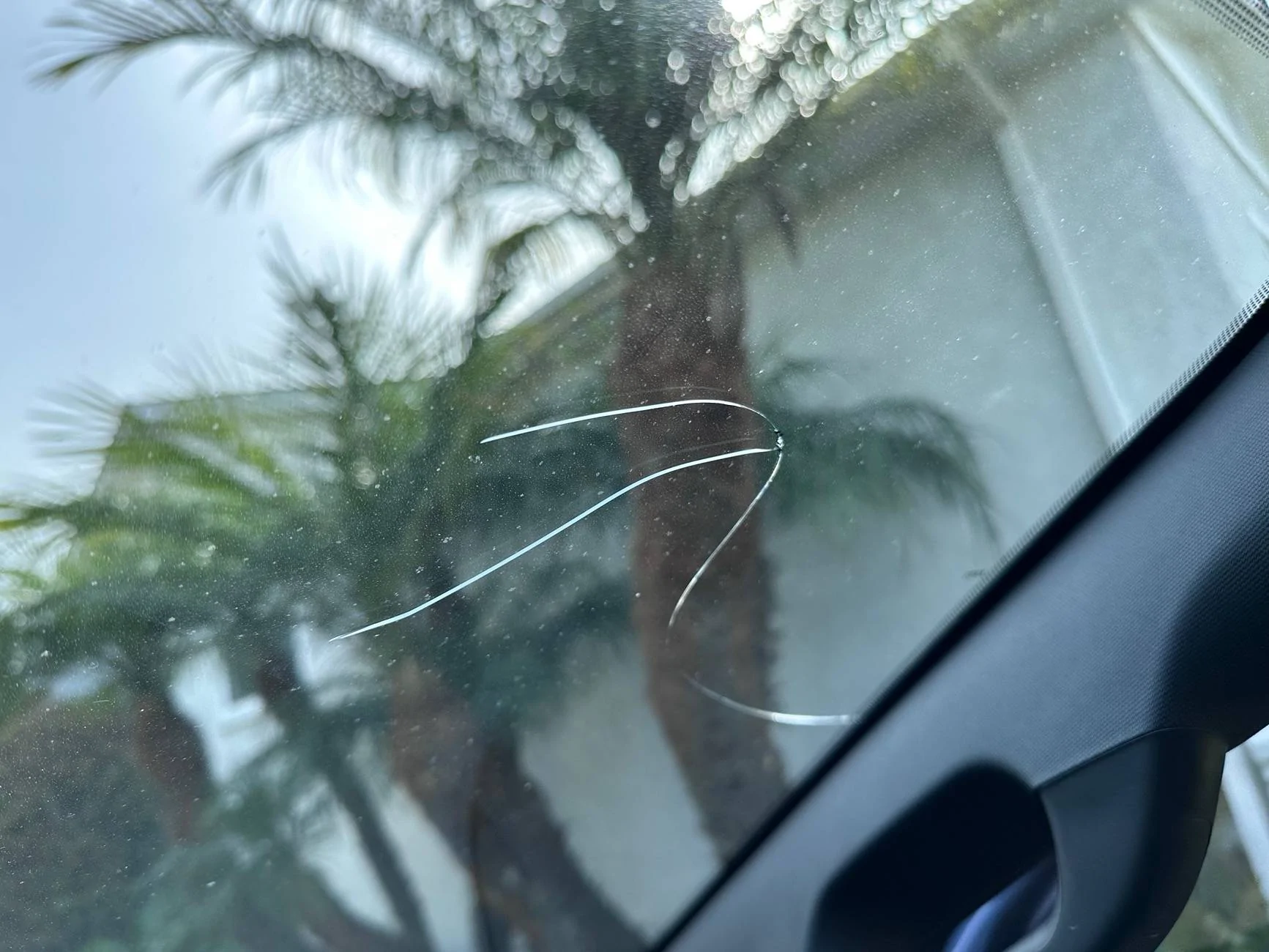 Ford Ranger Cracked windshield IMG_3829