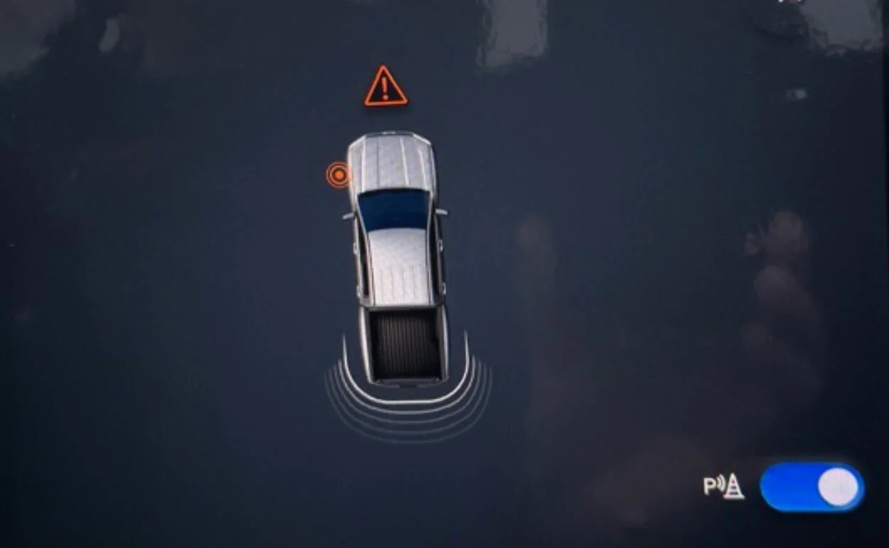 Ford Ranger Front Sensors Blocked Error Sensor Issue on Display