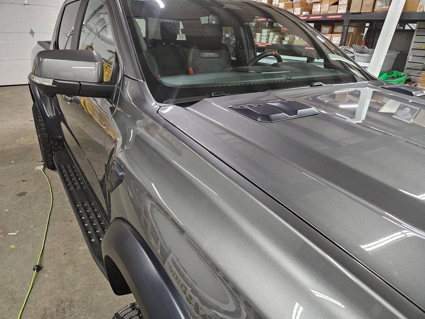 Ford Ranger Wrapped parts on my Ranger Raptor 20250218_172629