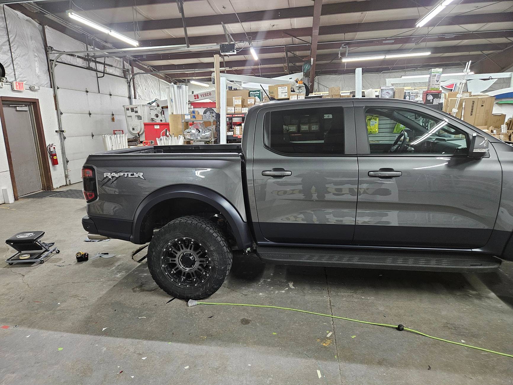 Ford Ranger Wrapped parts on my Ranger Raptor 20250218_172618