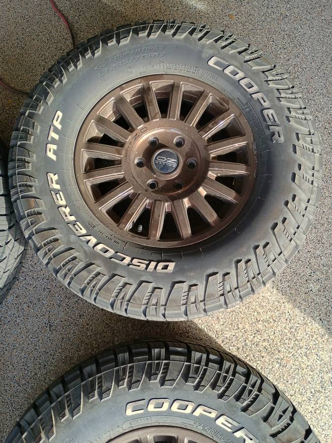 Ford Ranger OZ Racing Rally Raid 17x8 with Cooper Discoverer tires - $1300 00d0d_7ZUUEJxWHfB_0t20CI_1200x900
