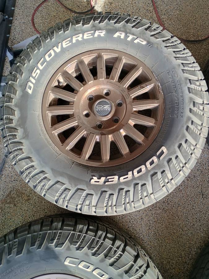 Ford Ranger OZ Racing Rally Raid 17x8 with Cooper Discoverer tires - $1300 00606_4wbK8EtOubm_0t20CI_1200x900