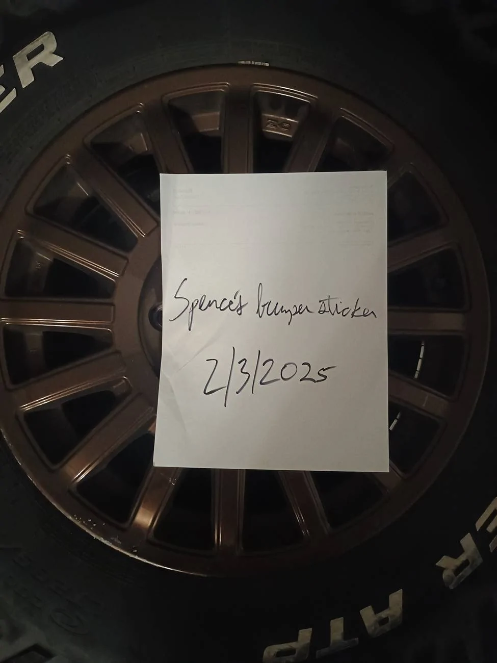 Ford Ranger OZ Racing Rally Raid 17x8 with Cooper Discoverer tires - $1300 2025-02-03 12.25.03