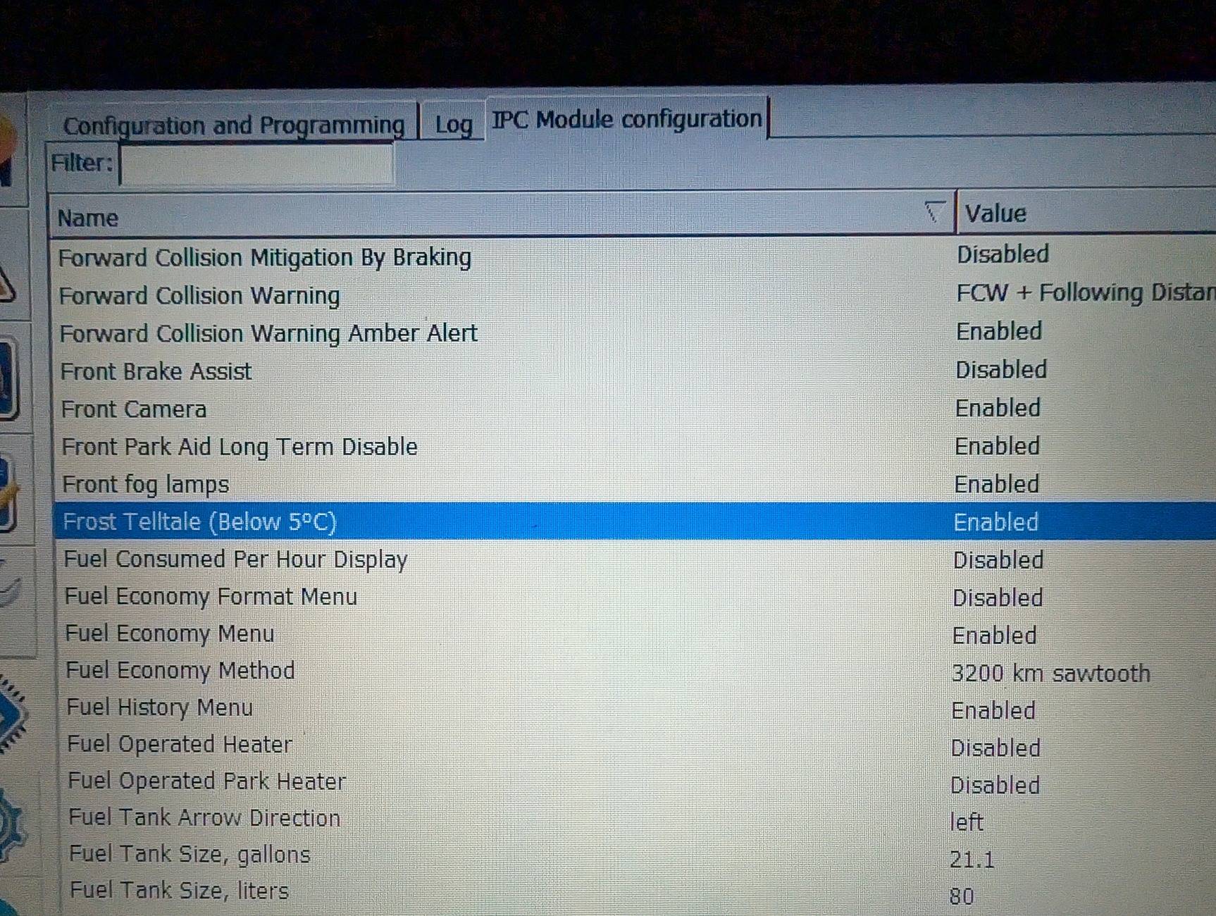 Ford Ranger FORScan NA Ranger 6th Gen (2024+) Crowdsourced Spreadsheet PXL_20250223_233835371