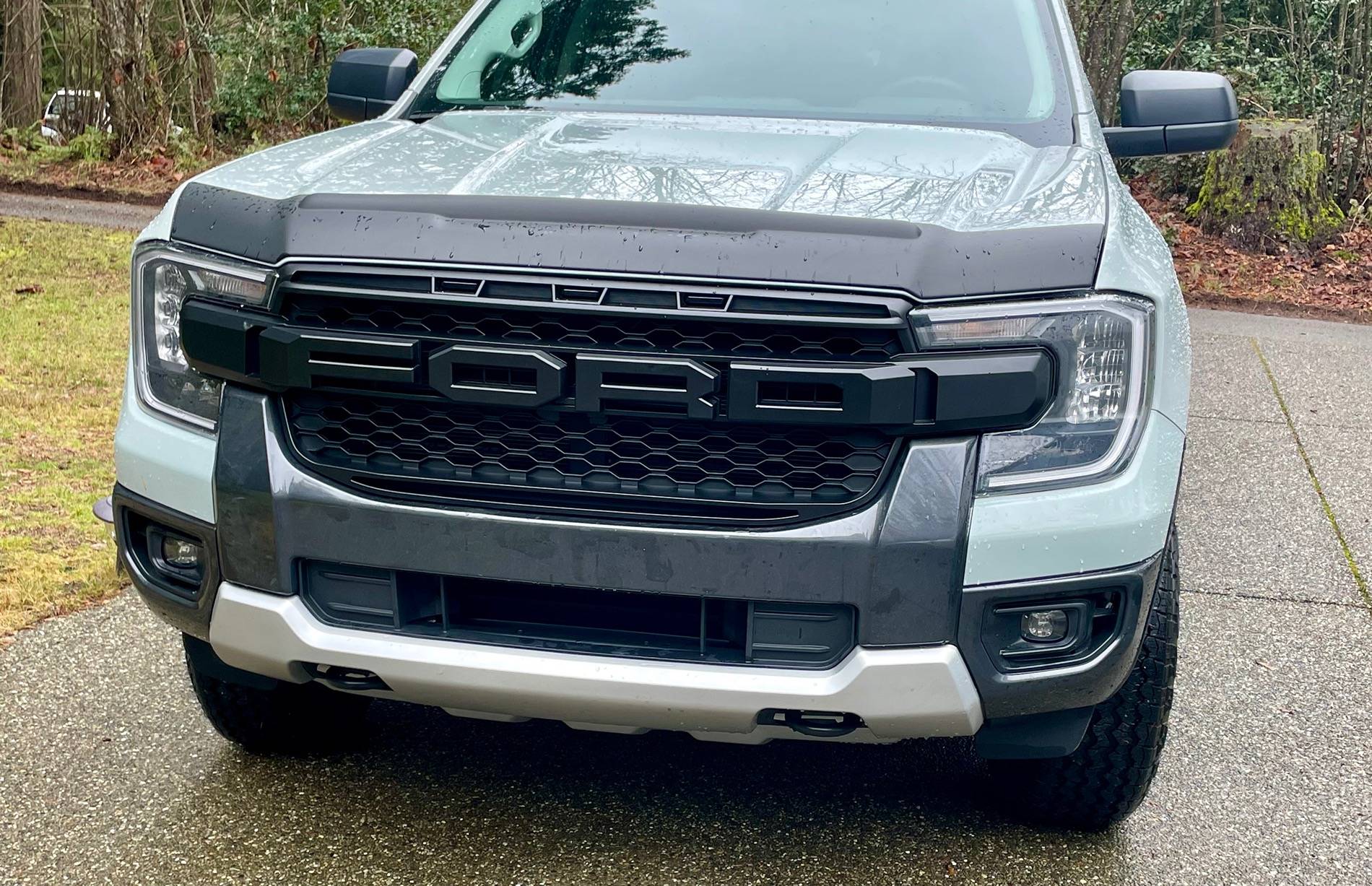 Ford Ranger Ranger 2.3 FX4 Raptor (ish) grille installed IMG_7830