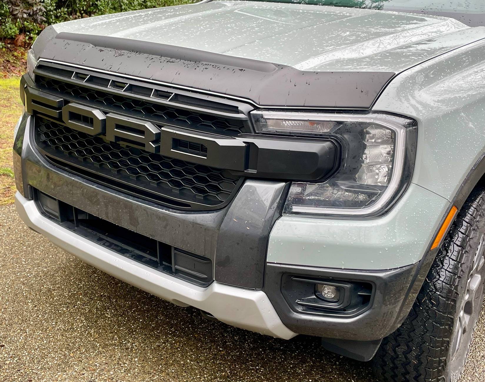 Ford Ranger Ranger 2.3 FX4 Raptor (ish) grille installed IMG_7831