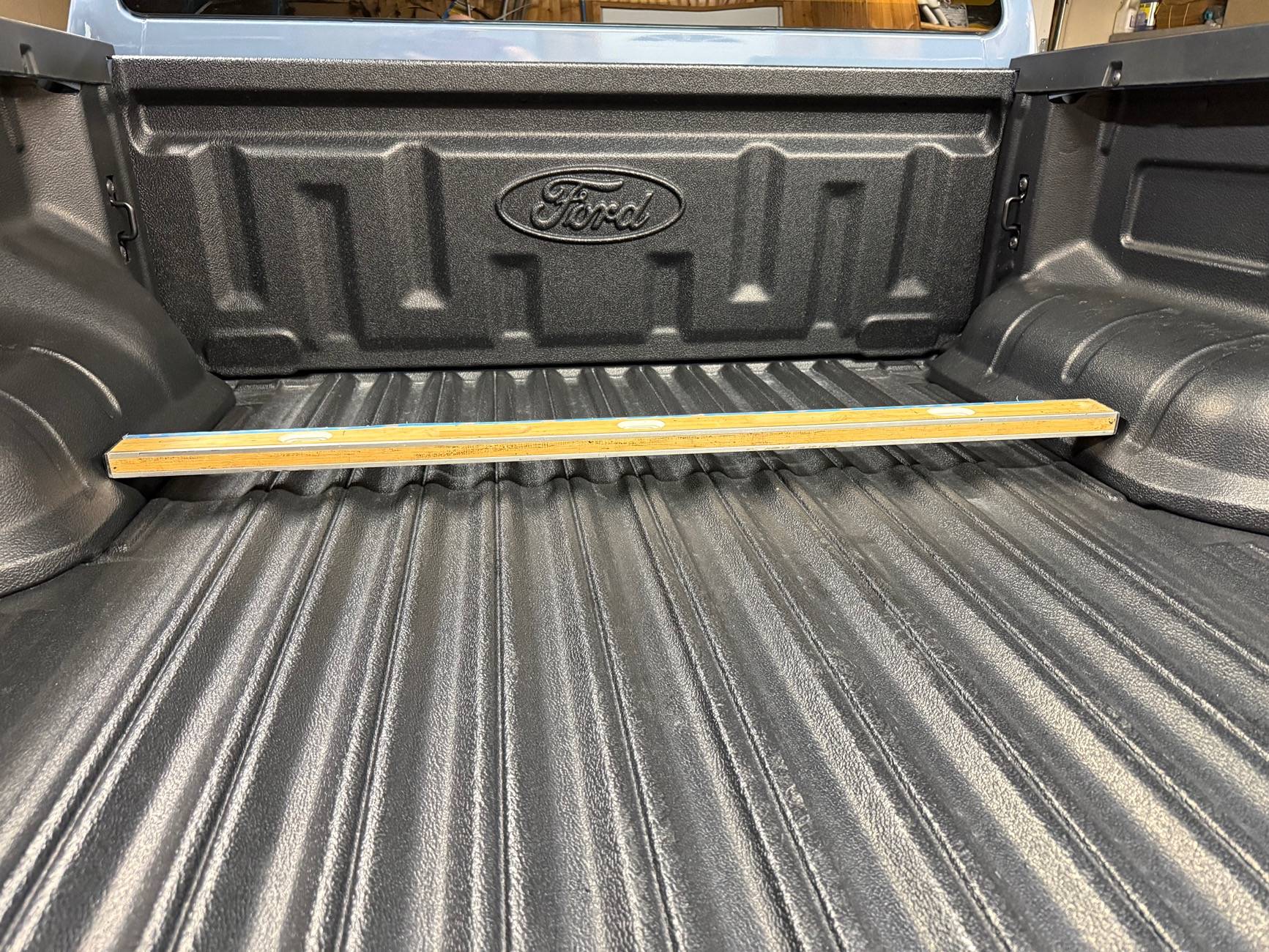 Ford Ranger Ford modular bed liner installed IMG_6050
