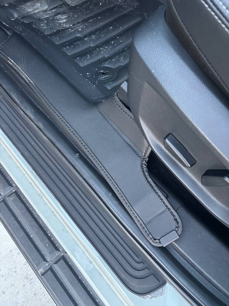 Ford Ranger 2024 Ranger Tuxmax Floor Mats installed IMG_1748