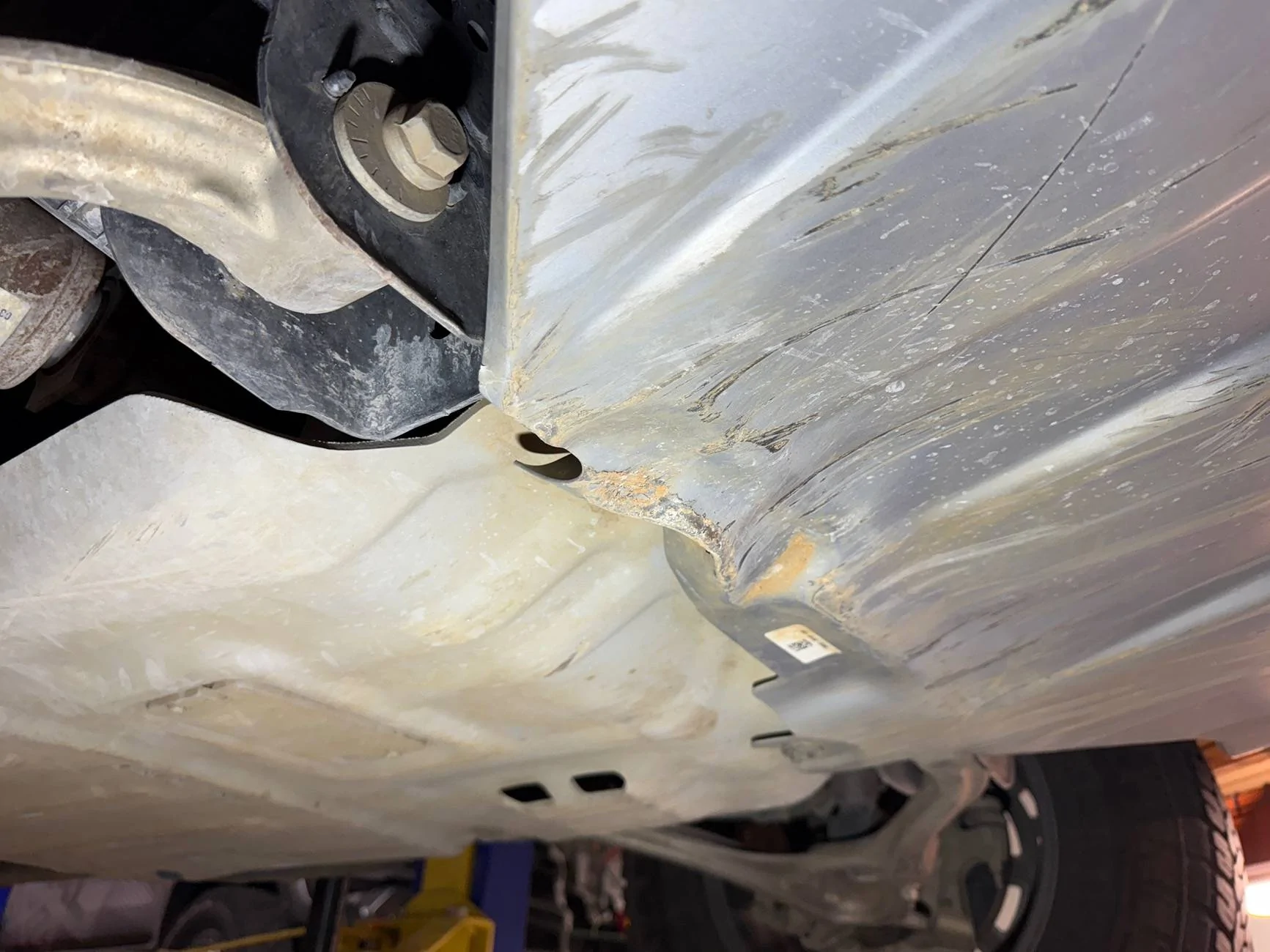 Ford Ranger Rival 4X4 Aluminum Skid Plates VS Factory Steel FX4 Skid Plates IMG_5772