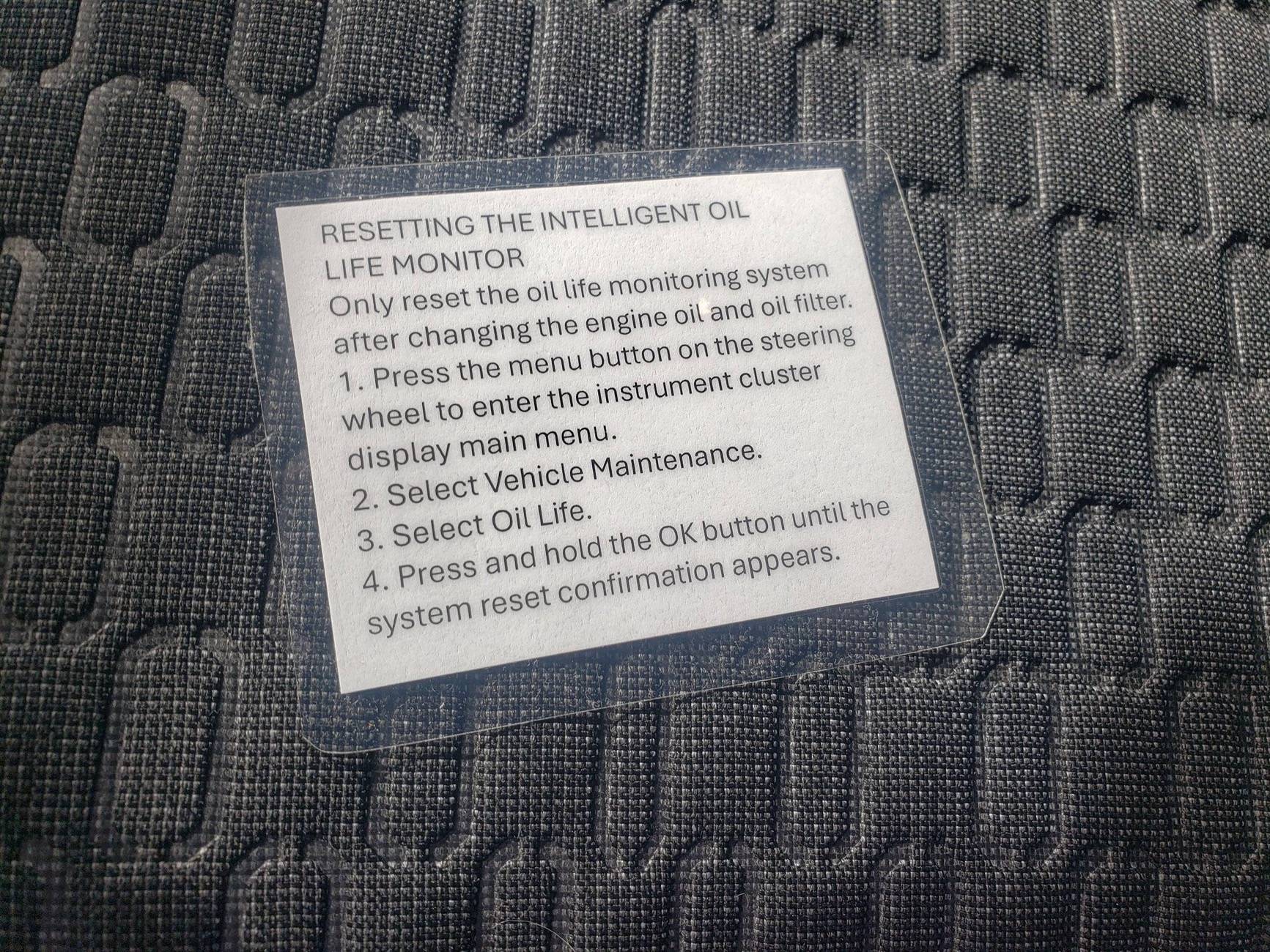 Ford Ranger Oil Life Reset Help IMG_1704