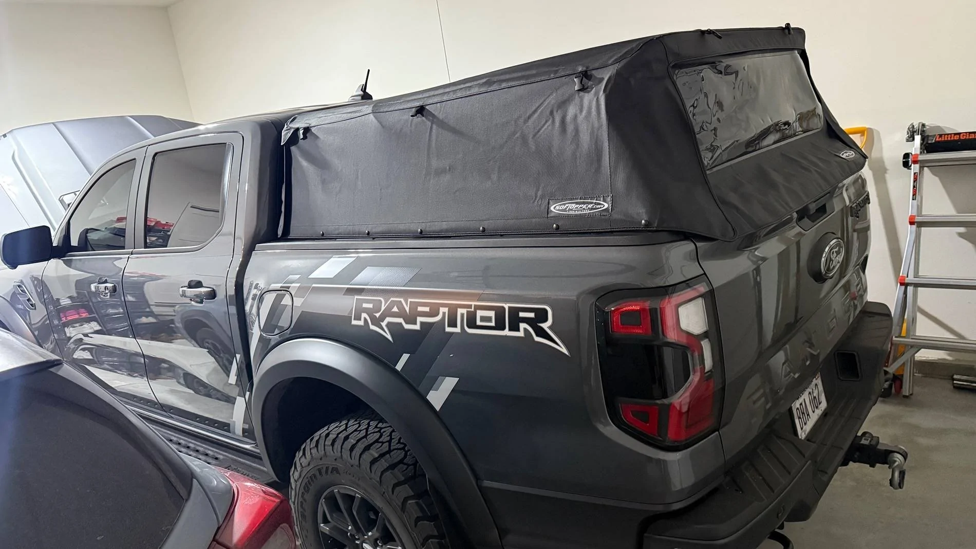 Ford Ranger First Softopper installed on 2024 Ranger Raptor IMG_6644
