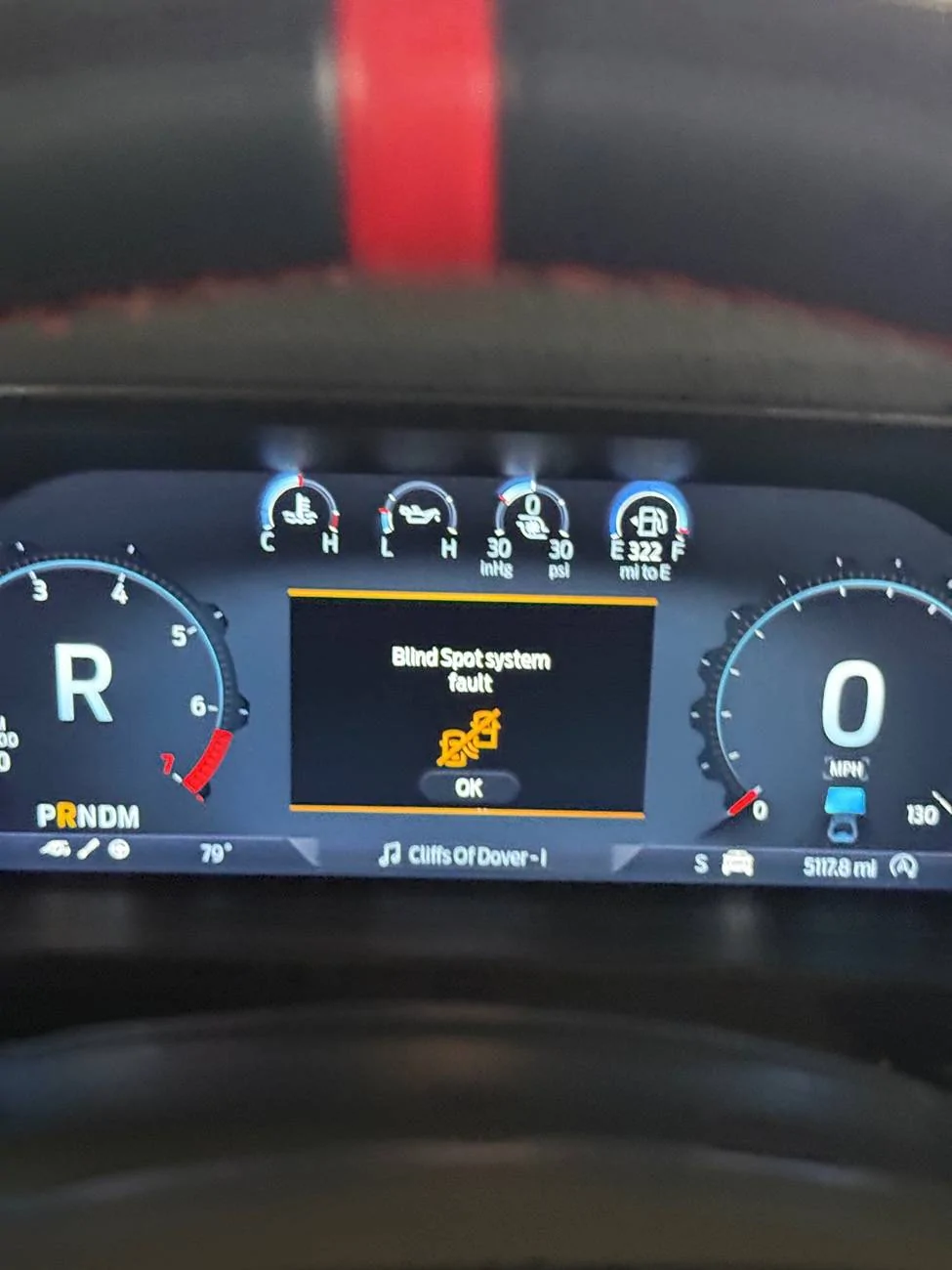 Ford Ranger Blind-Spot and Cross Traffic Faults IMG_8990