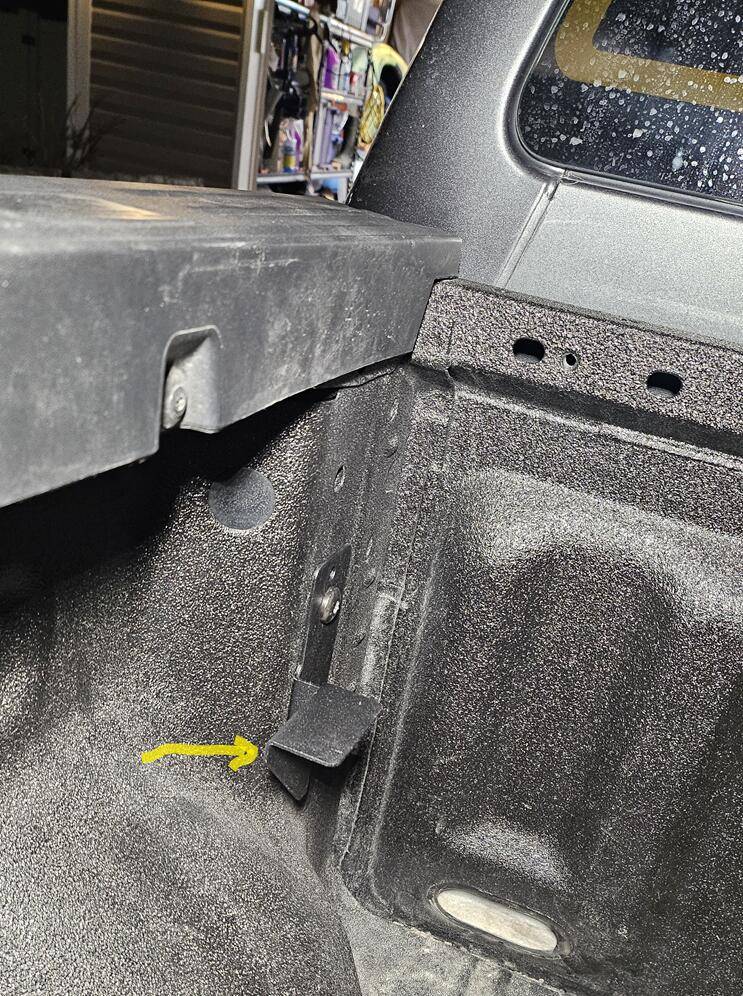 Ford Ranger UltraGroove Metal Tonneau Cover install issues. ultragroove install bracket