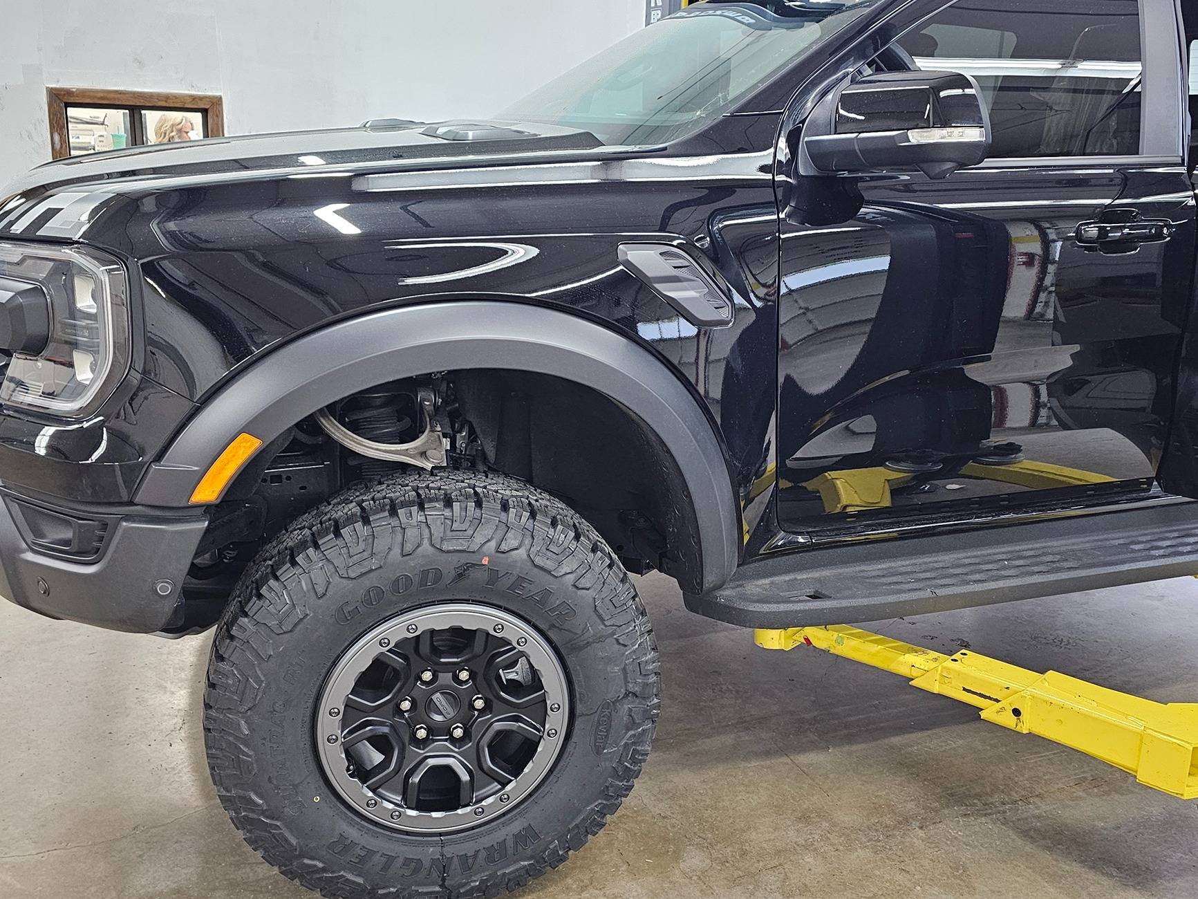 Ford Ranger Wheels & Tires sorted: 295/70R17 34” tall 12” wide +30 offset / Update +30 offset now running Falken AT4W P285/70R17s 20250304_105756