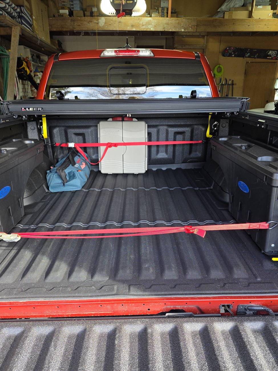 Ford Ranger Factory spray in bedliner scrapes easily Bed Mat