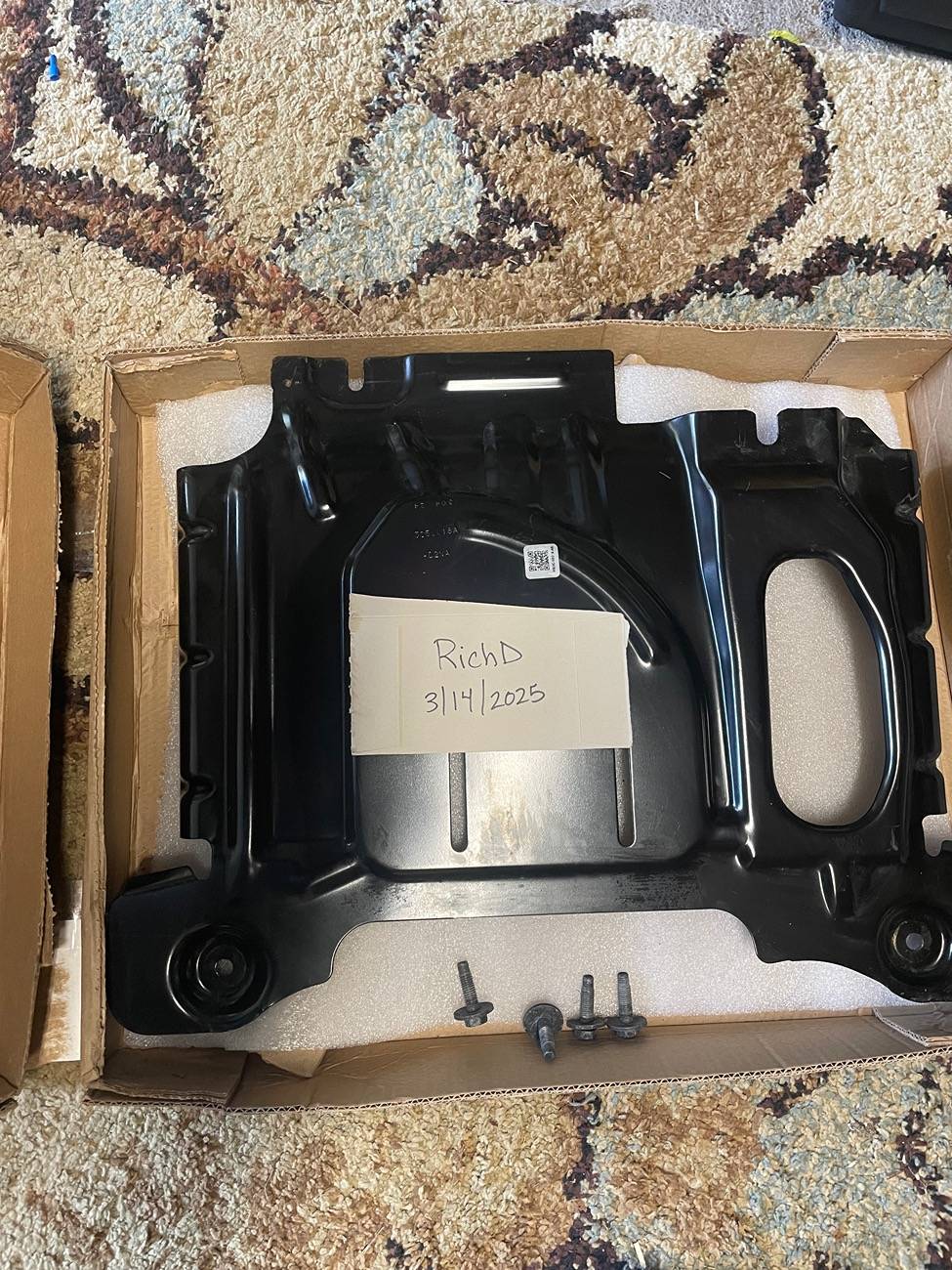 Ford Ranger 2024 FX4 Factory OEM engine skid plate IMG_8031