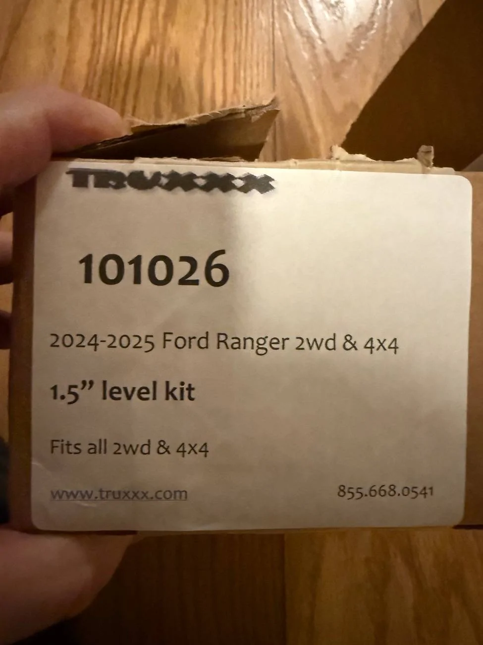 Ford Ranger Truxxx 1.5” level - new IMG_6273
