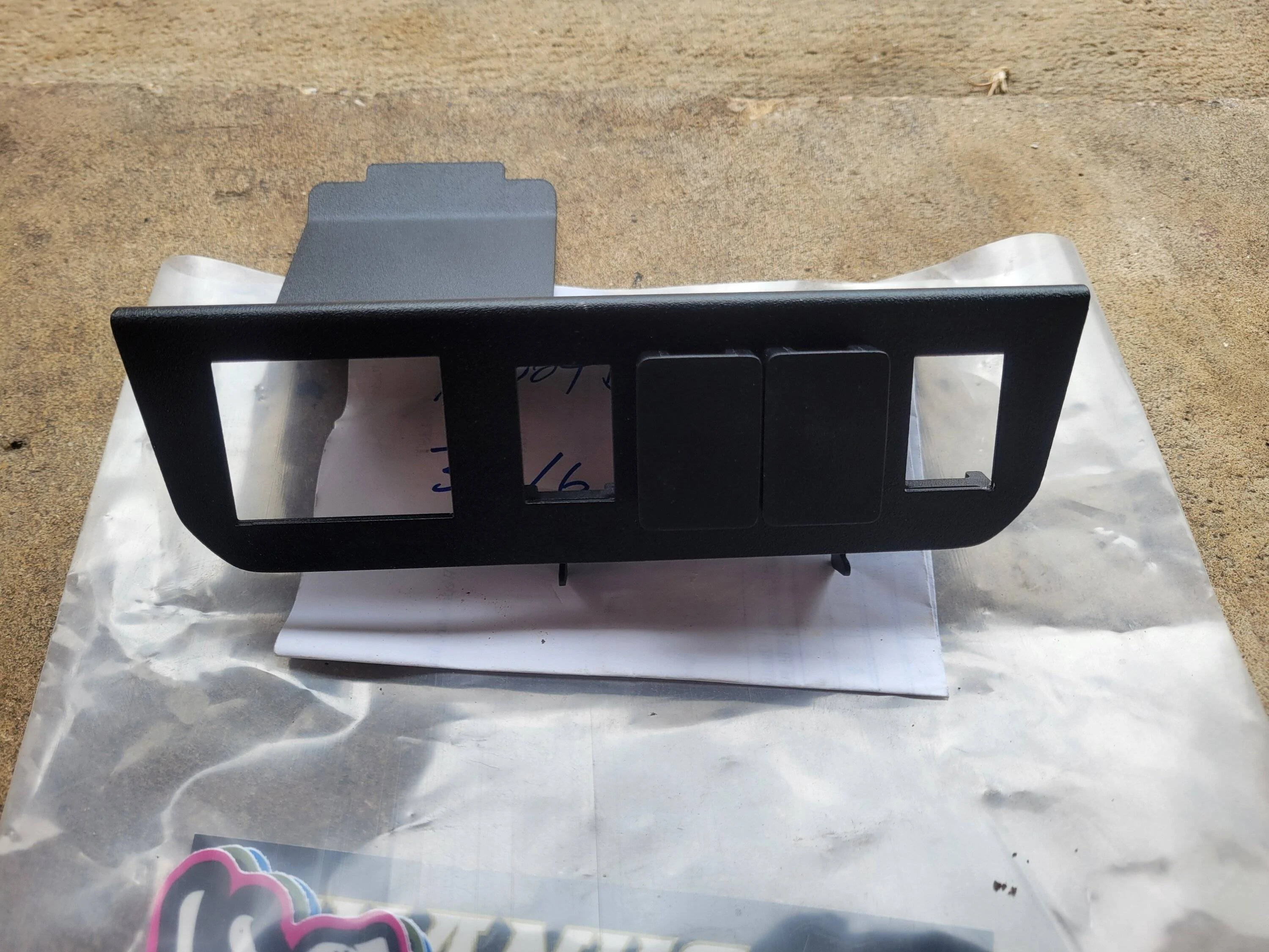 Ford Ranger Pirate Camp Co. Dash Switch Cluster Panel for XL and XLT 20250316_135320