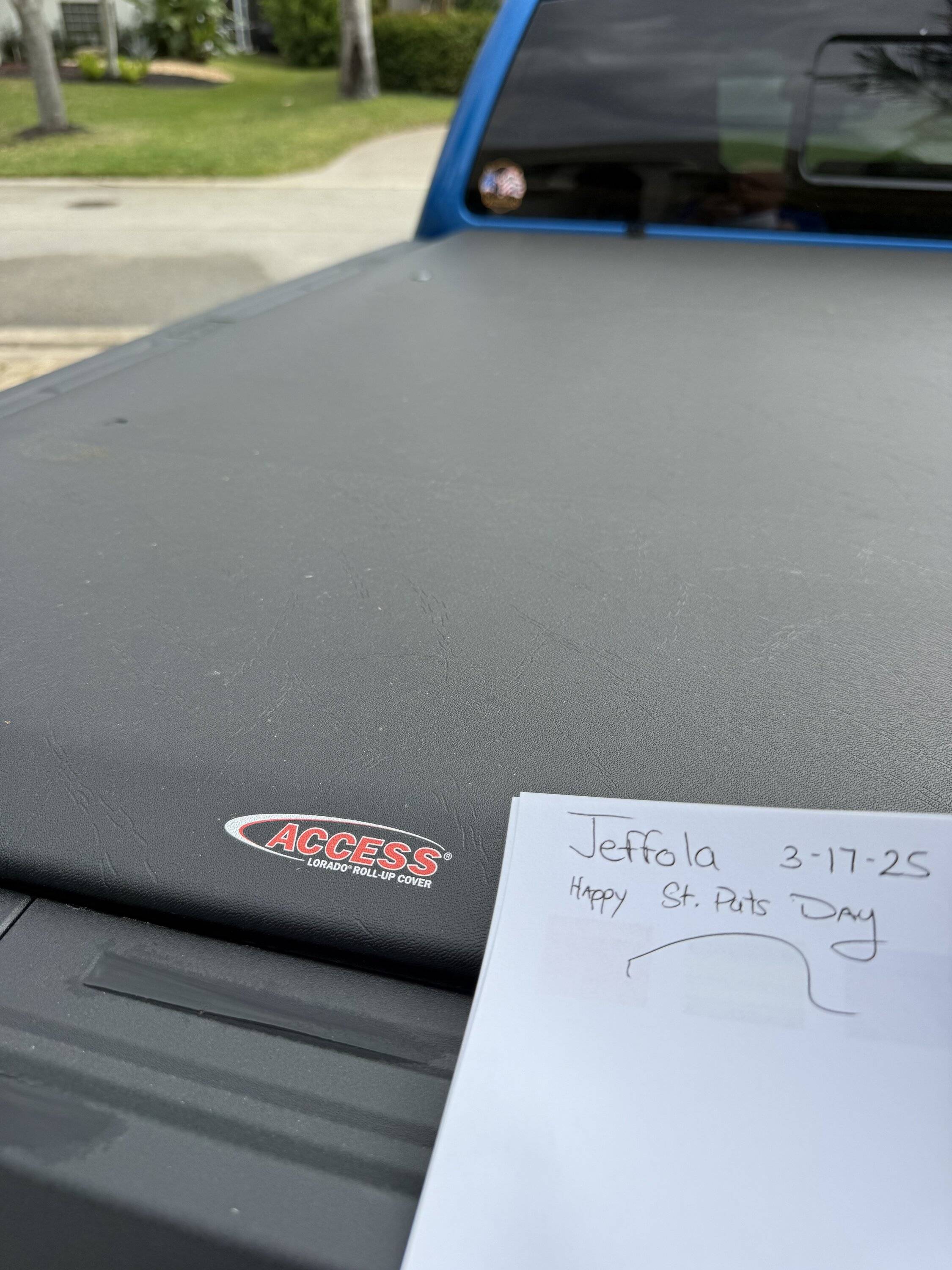 Ford Ranger Access Loredo Roll-up Soft tonneau cover IMG_4943