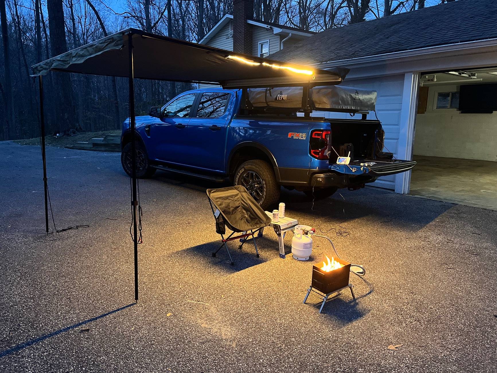 Ford Ranger Custom bed bars project IMG_3981
