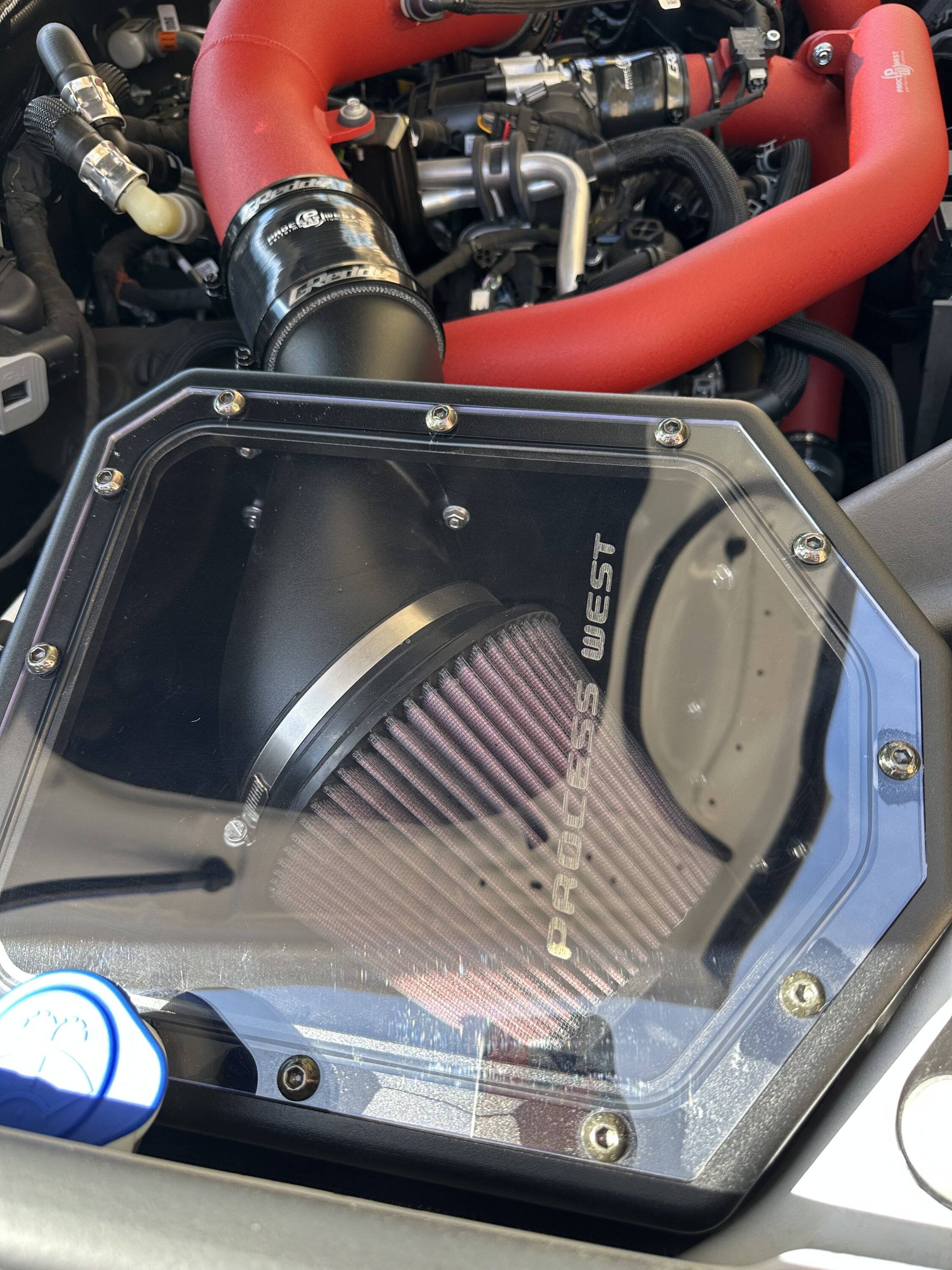 Ford Ranger Performance West intake Dry Filter option for the RR IMG_7923