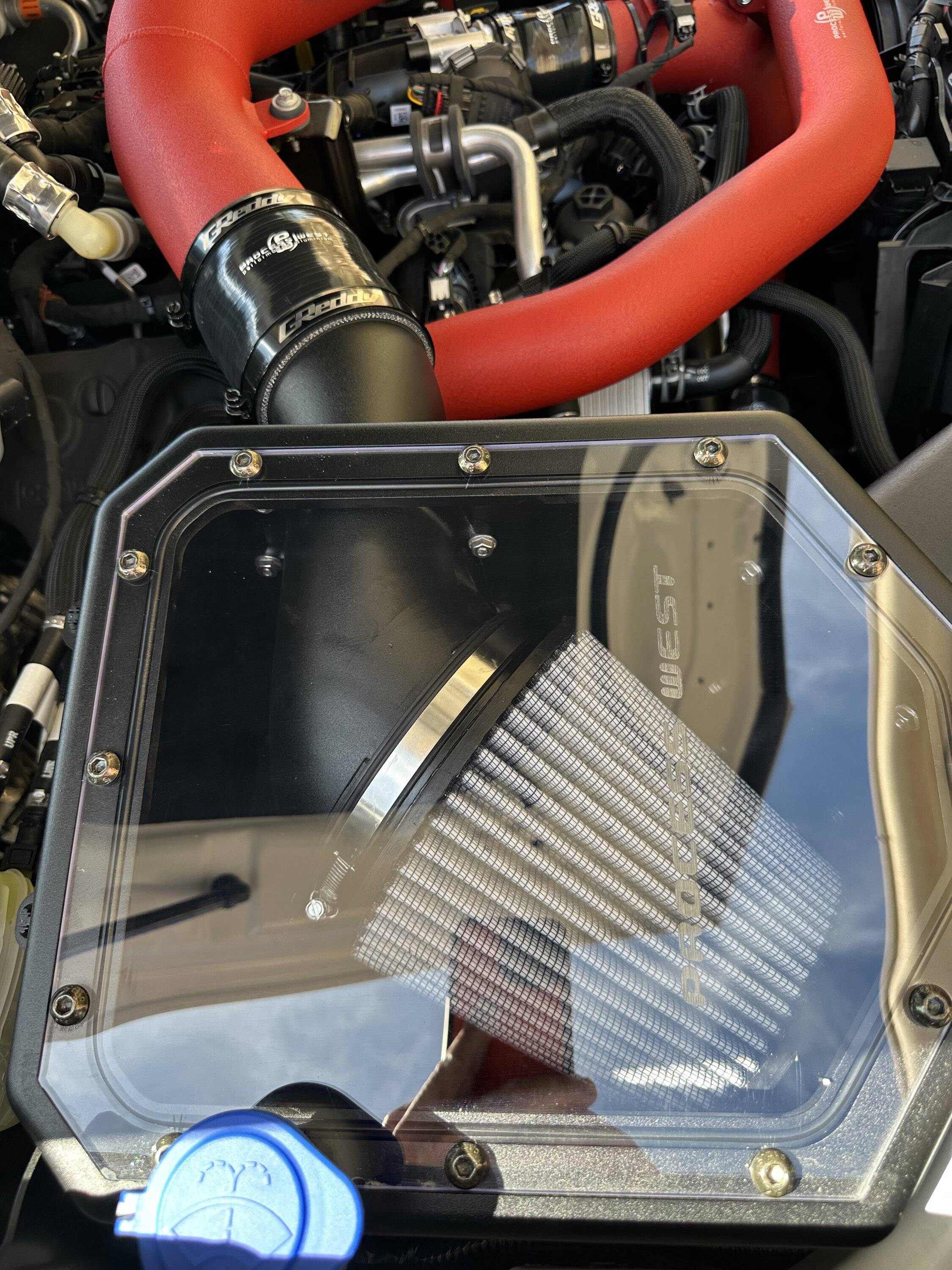 Ford Ranger Performance West intake Dry Filter option for the RR IMG_7931