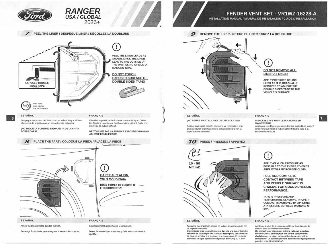 Ford Ranger Anyone install the side vents? Screenshot 2025-03-23 091429