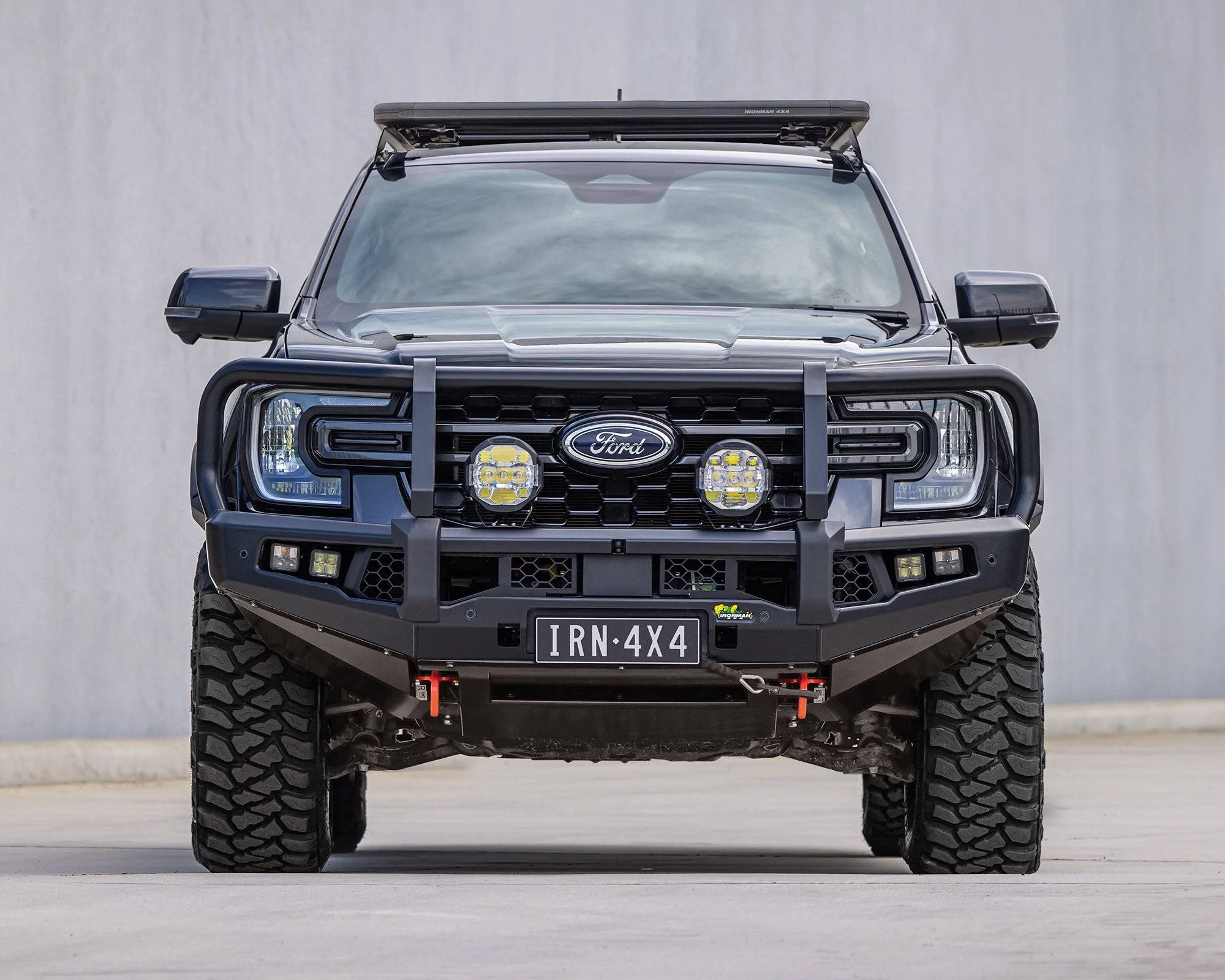Ford Ranger Brush Guard/Bull Bar Options BBP110C-Ford-Ranger-Next-Gen-Bull-Bar-Apex-3