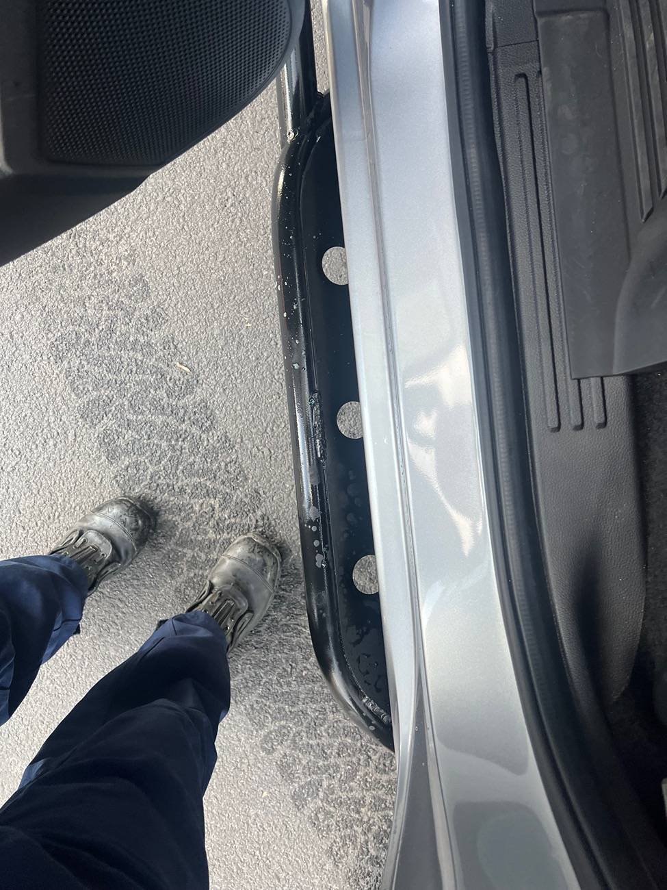 Ford Ranger FRAME-Mounted (REAL) rock sliders for non-Raptor Ranger IMG_3139