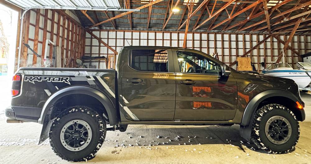 Ford Ranger New Mudflaps Installed - Removed Steps - Added Body Protection 008s