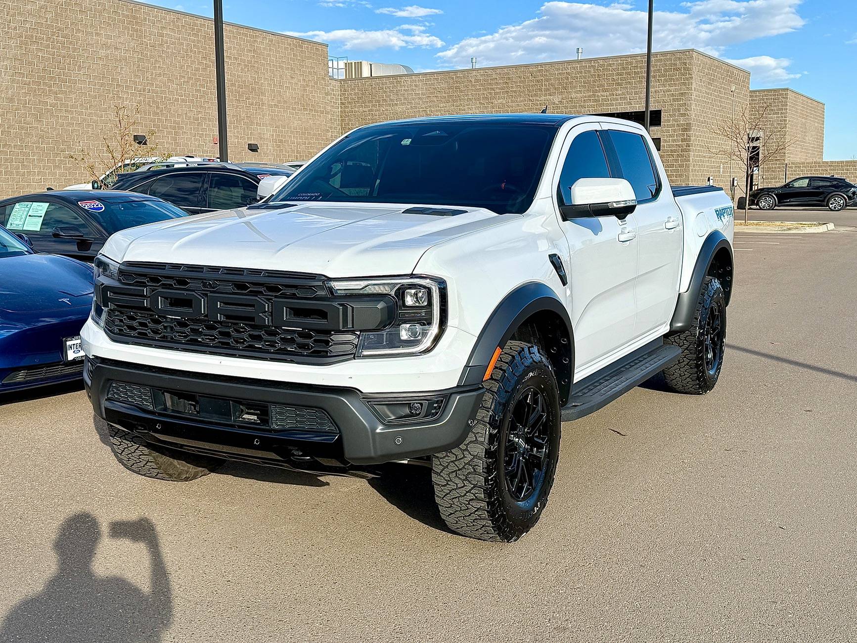Ford Ranger Finally got some paint work and powder coating done on my Raptor... Its my My new tuxedo….. IMG_2529