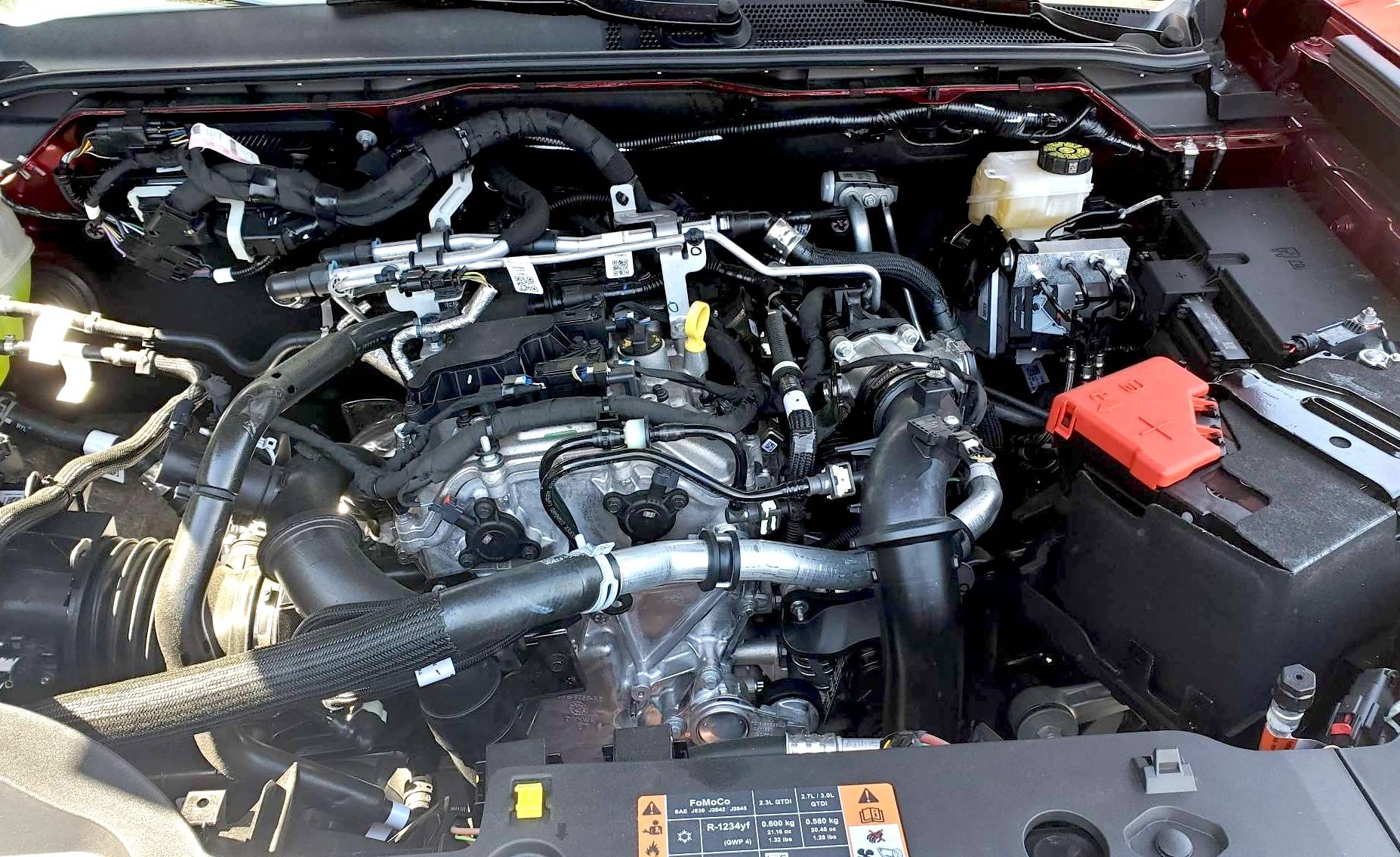 Ford Ranger It's True! My 2025 Ranger built 2/26 has the NEW 2.3 with dual injection and new turbo! 20250325_122634_resized