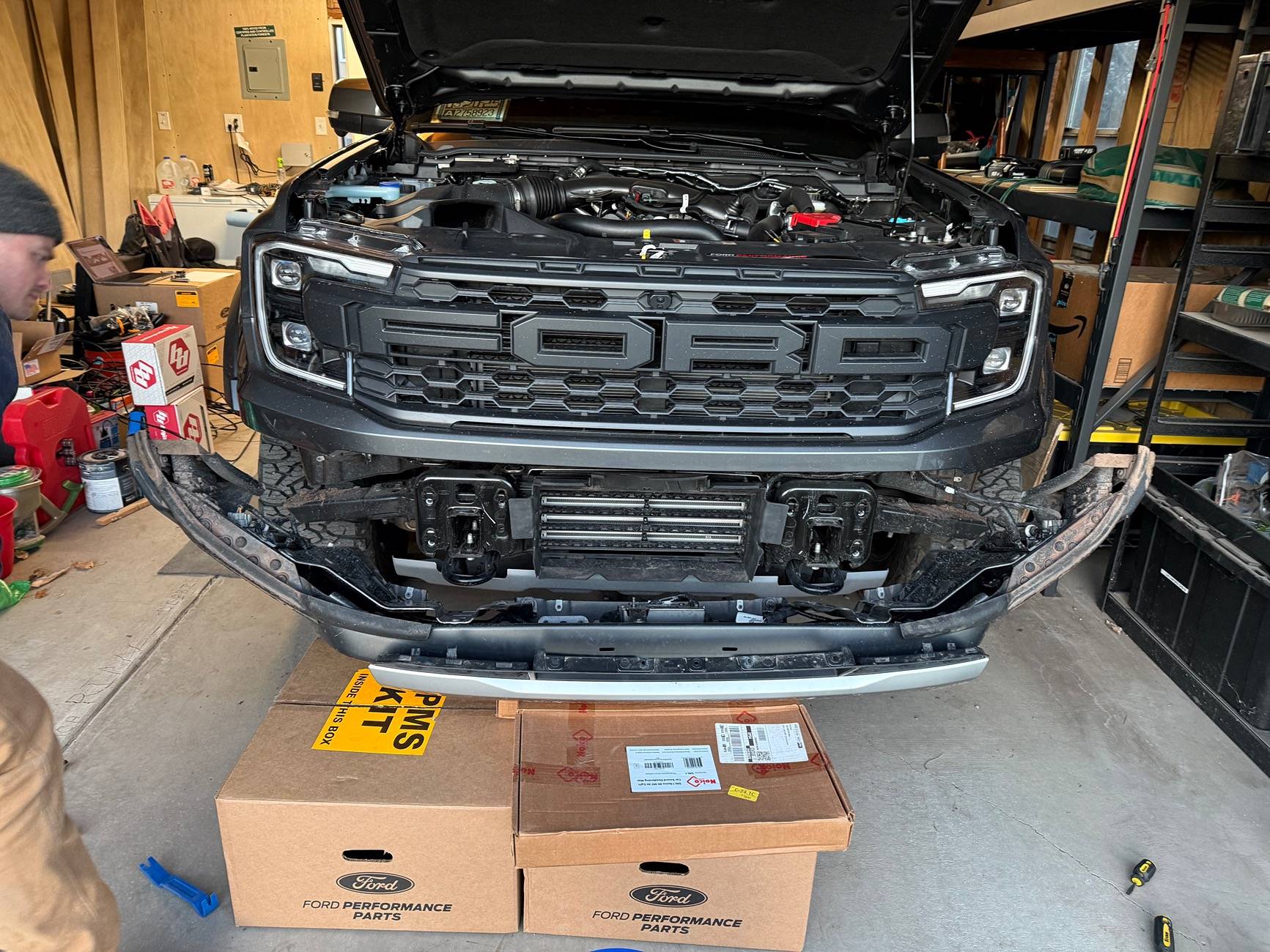 Ford Ranger FMI Raptor Front Bumper Holes Don't Align IMG_3186