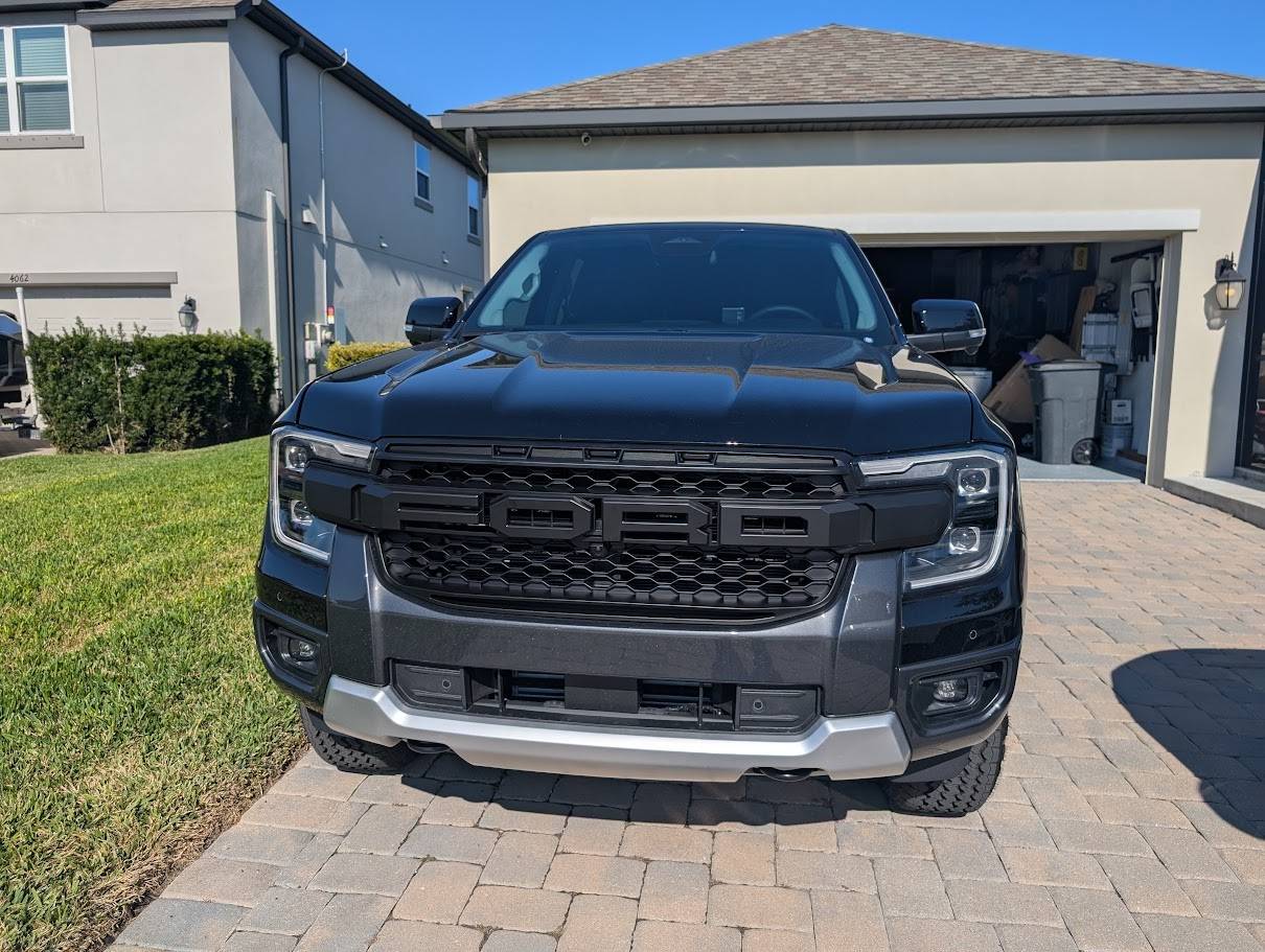 Ford Ranger Black Betty Build - 2024 Ford Ranger Lariat FX4 2.7l Grill II