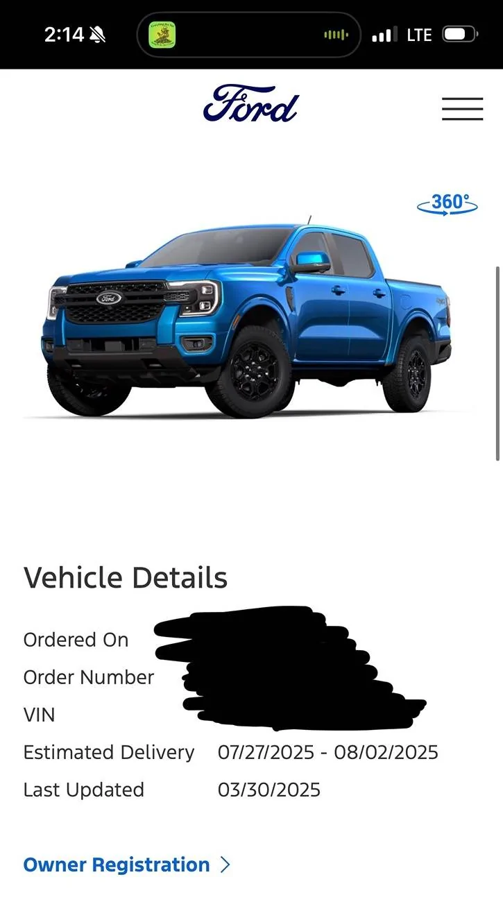 Ford Ranger Massive delay in shipping??? IMG_3850