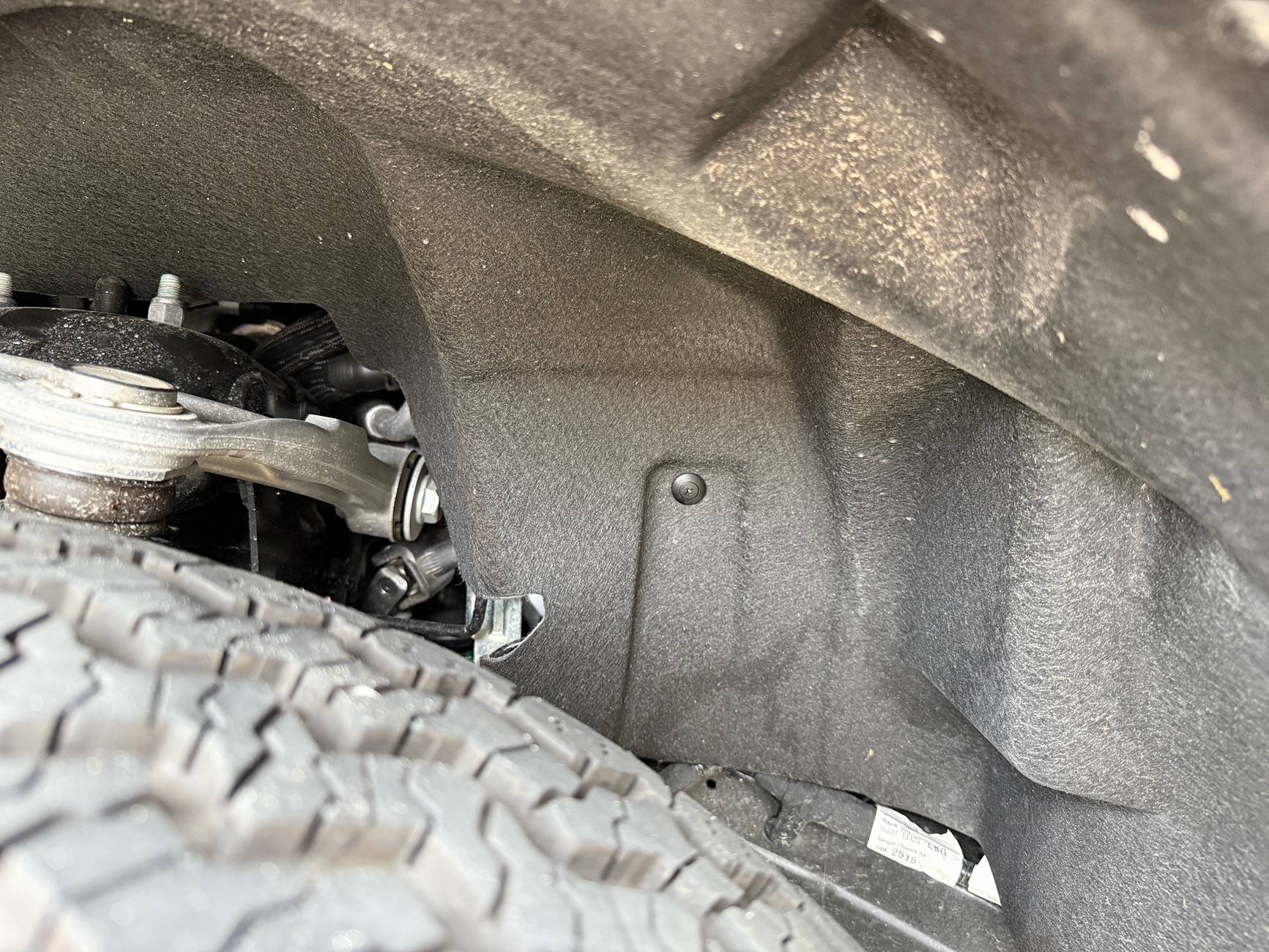 Ford Ranger 2024 2.3L Oil Filter Access Idea IMG_7489