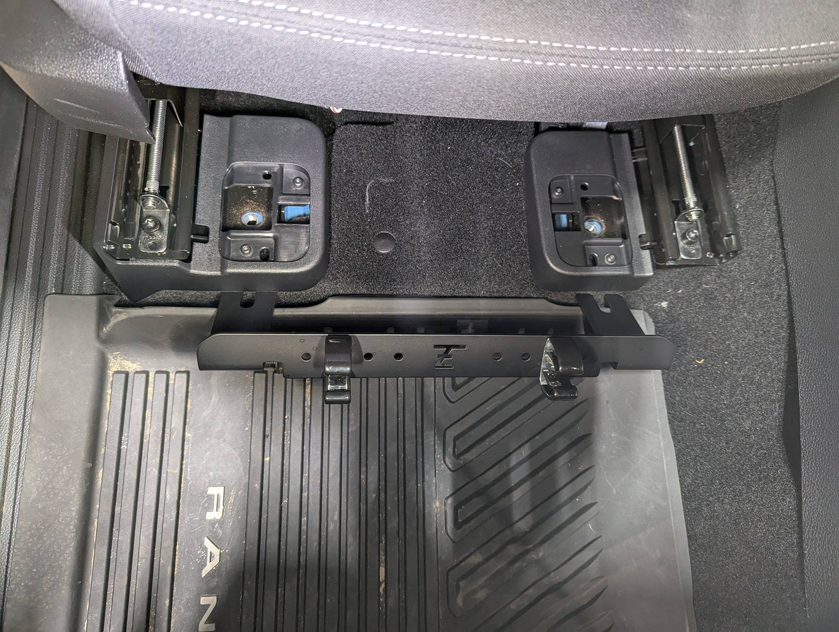 Ford Ranger Custom fire extinguisher mount PXL_20250402_003557180