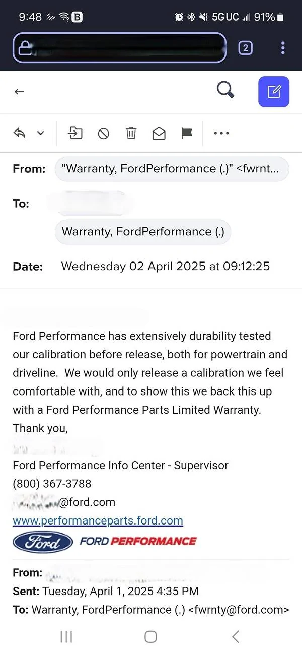 Ford Ranger ProCal Tune and 10R60 Transmission Screenshot_20250402_094807_Startpag