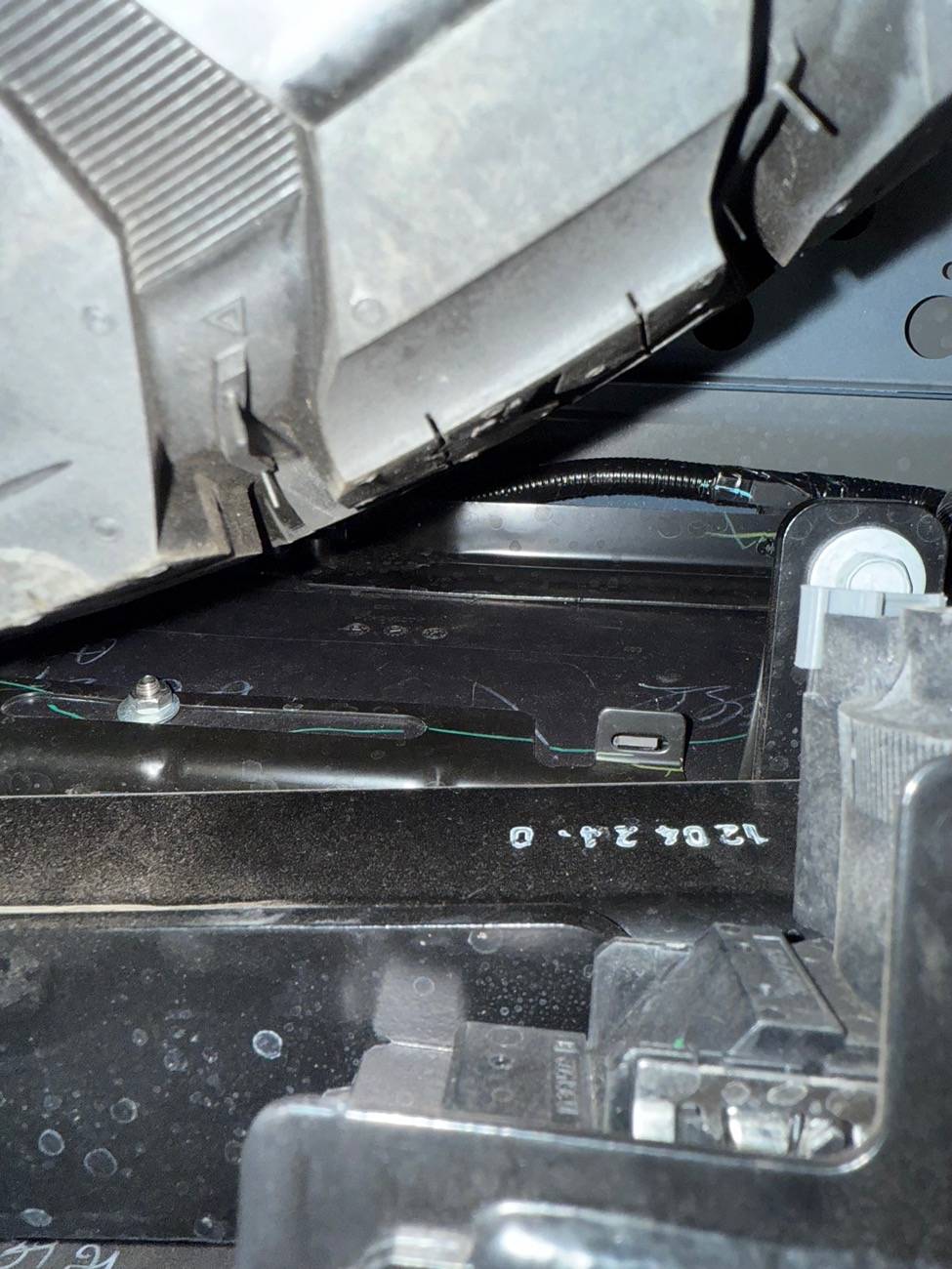 Ford Ranger Trailer wiring harness connection relocation IMG_3141