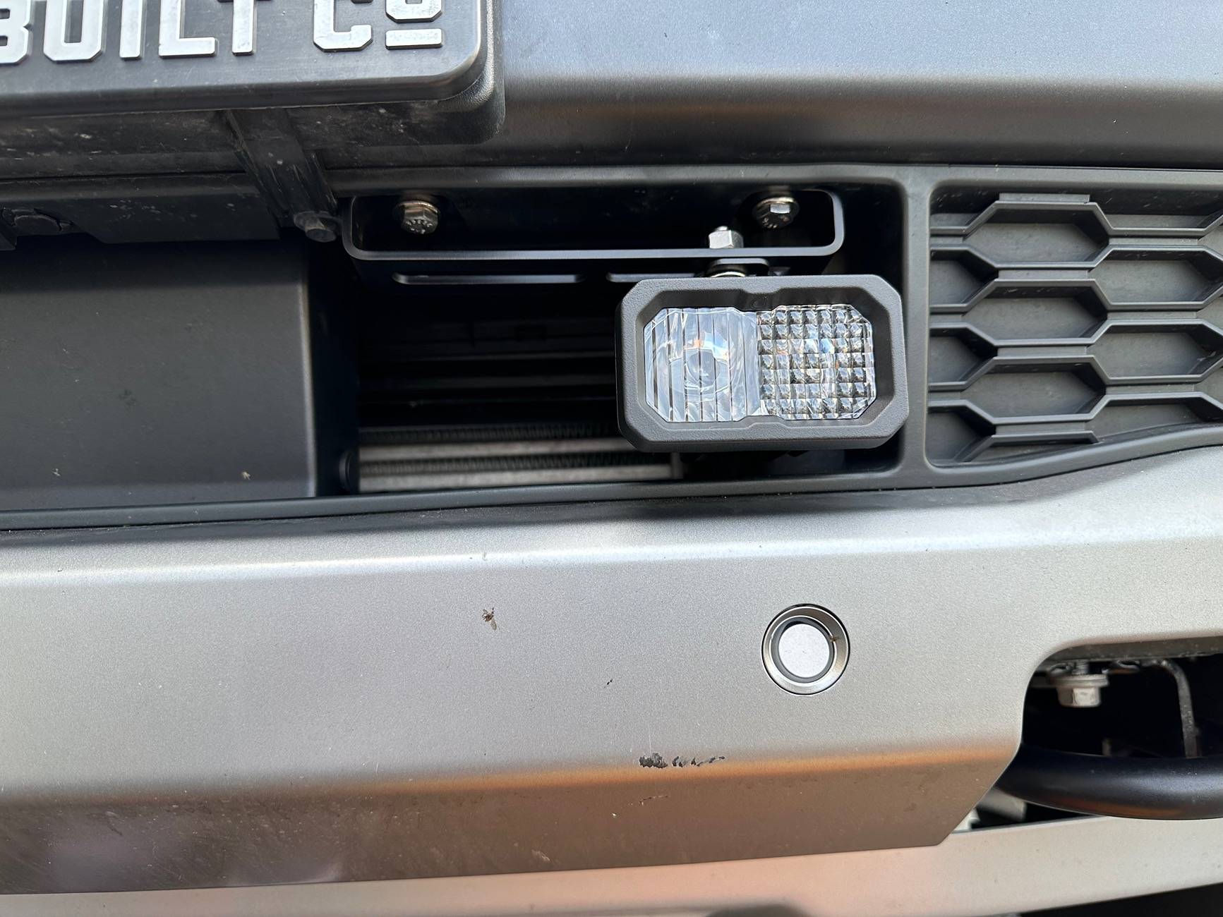 Ford Ranger Diode Dynamics Bumper Light Brackets - SSC2s IMG_3428