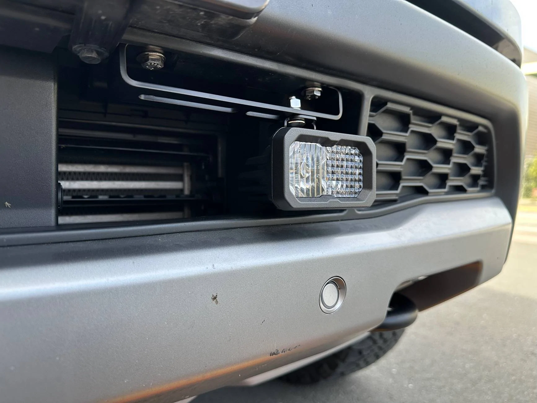 Ford Ranger Diode Dynamics Bumper Light Brackets - SSC2s IMG_3431