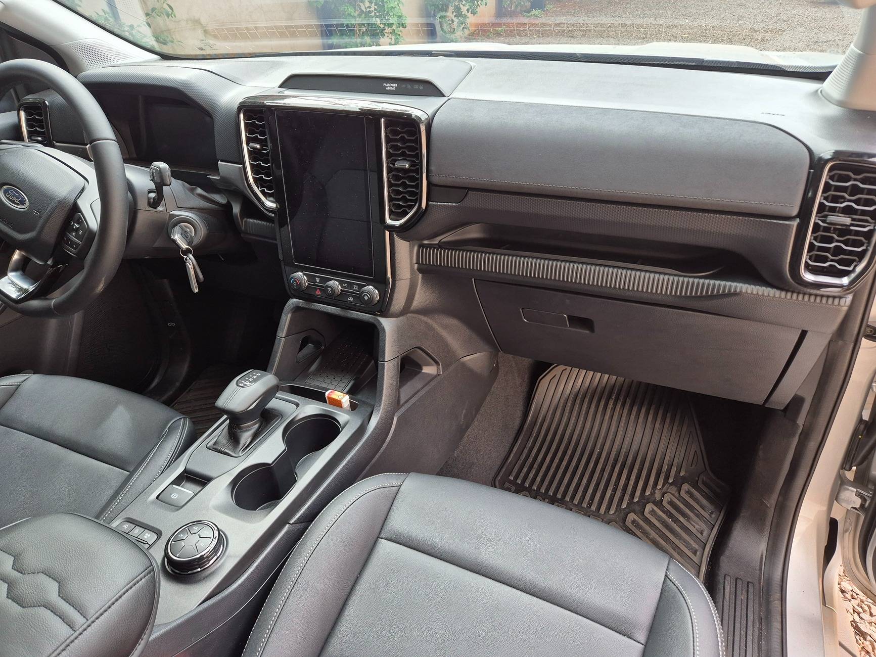 Ford Ranger Lariat Top Glove Box Install on XLT 20250406_101427