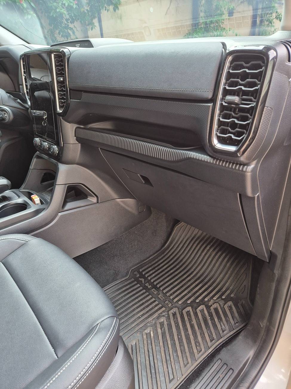 Ford Ranger Lariat Top Glove Box Install on XLT 20250406_101435