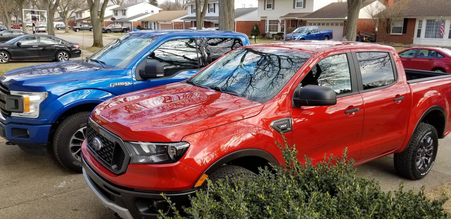 Ford Ranger WxNerd2015's Hot Pepper Red FX4 20190319_173011