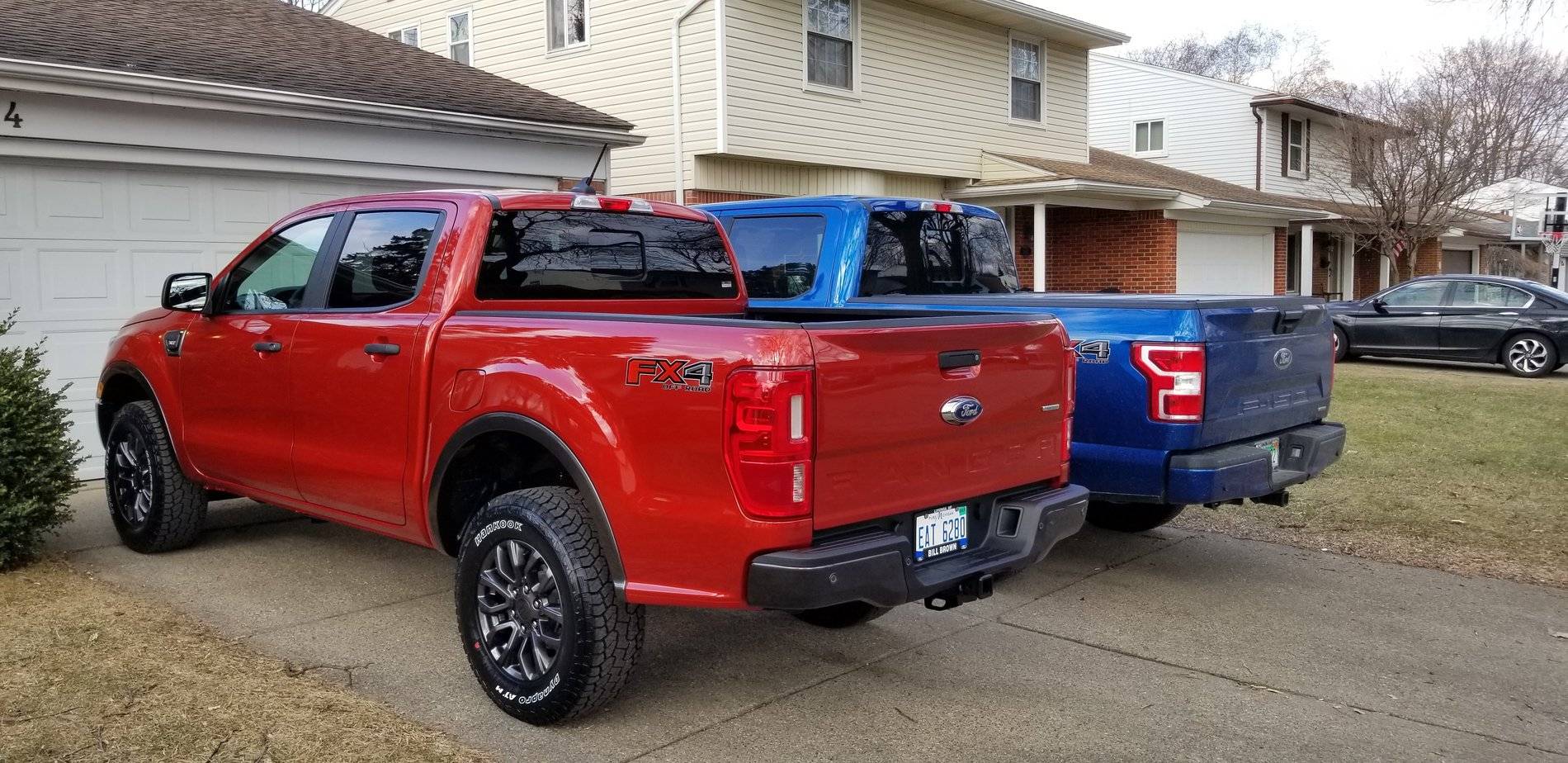 Ford Ranger WxNerd2015's Hot Pepper Red FX4 20190319_172919
