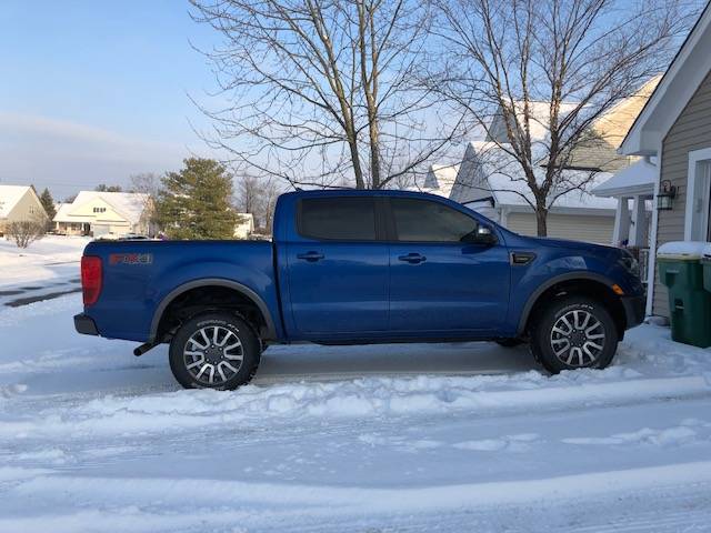 Ford Ranger HoosierT's Lightning Blue Ranger Build Ranger