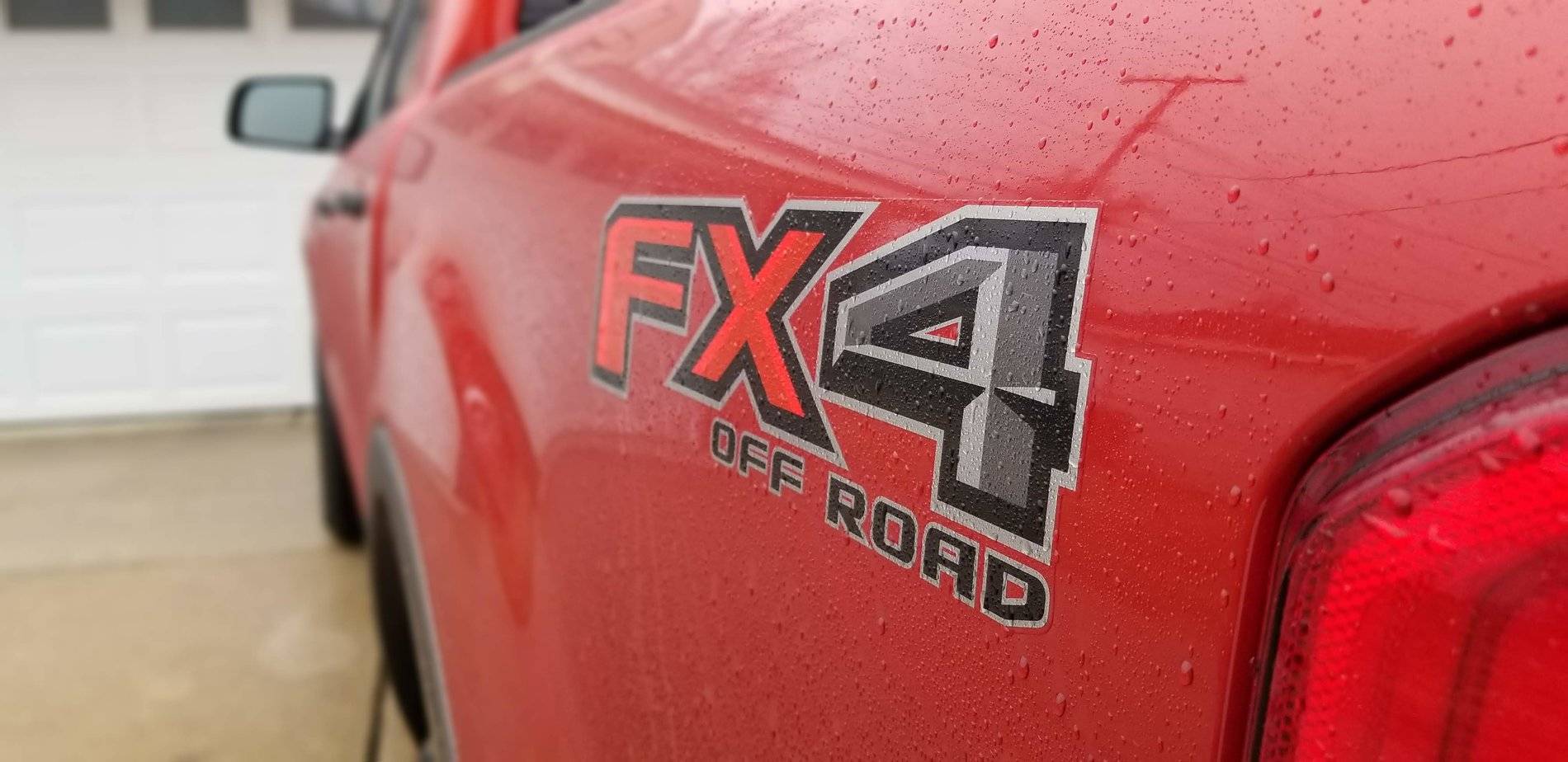 Ford Ranger WxNerd2015's Hot Pepper Red FX4 20190320_181434