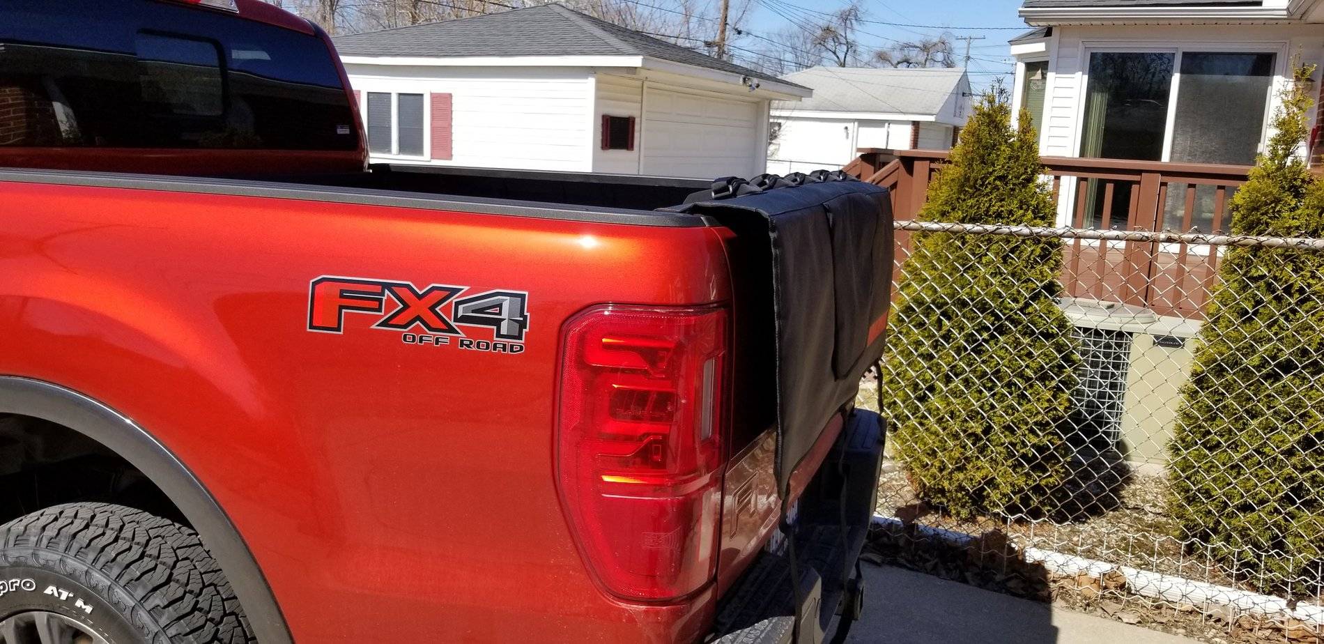 Ford Ranger WxNerd2015's Hot Pepper Red FX4 20190323_142314